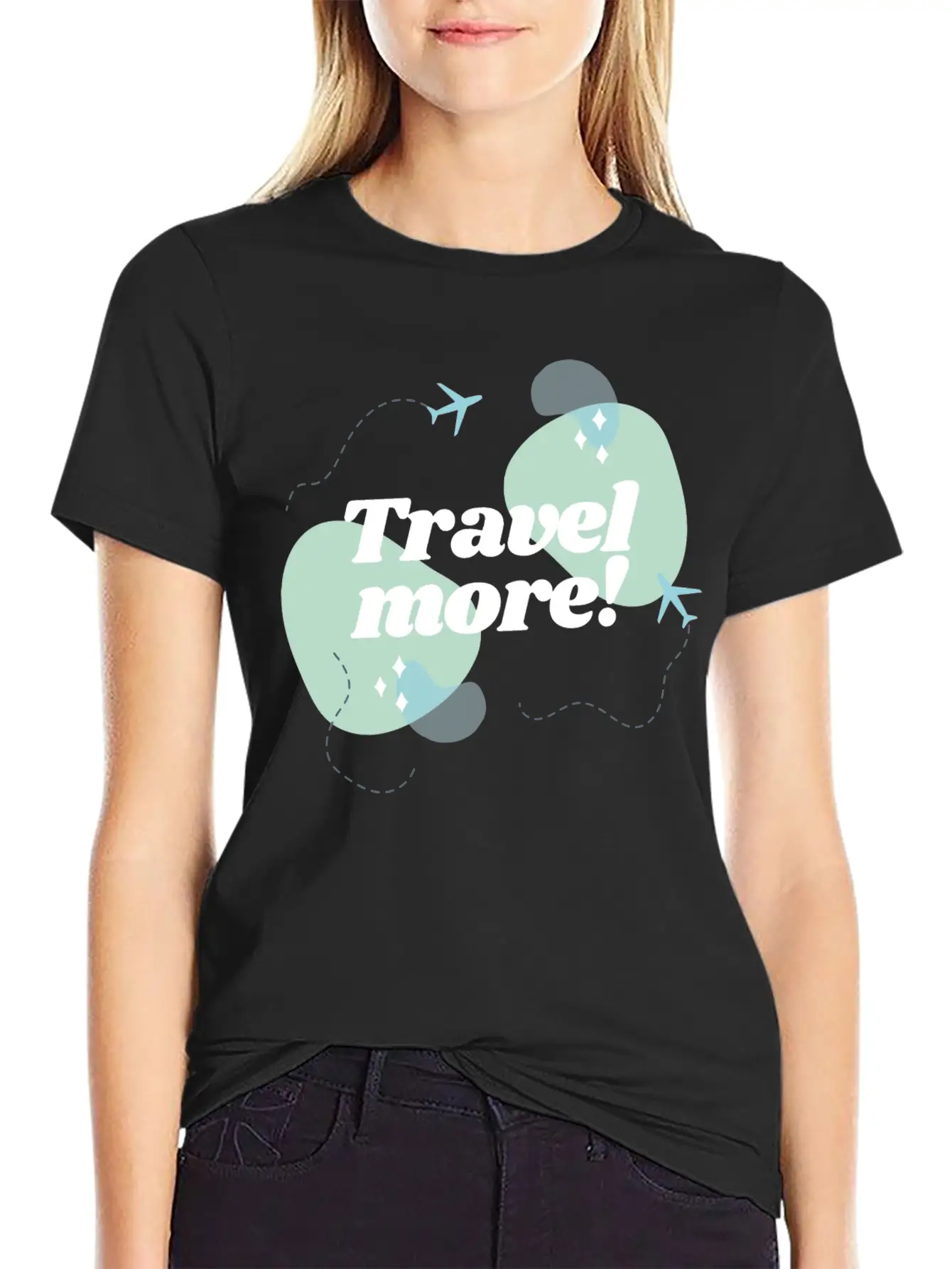 Travel Now Unisex Short Sleeve Soft Cotton T-Shirt – Casual Everyday Wear