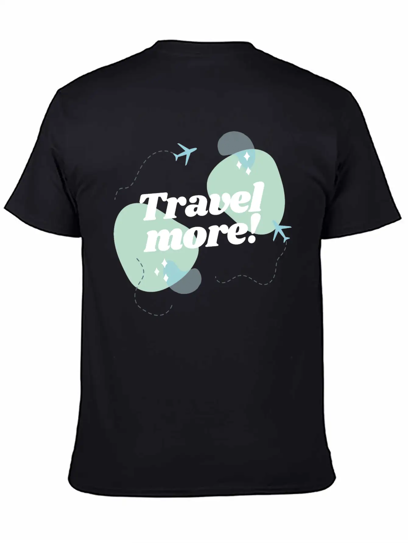 Travel Now Unisex Short Sleeve Soft Cotton T-Shirt – Casual Everyday Wear