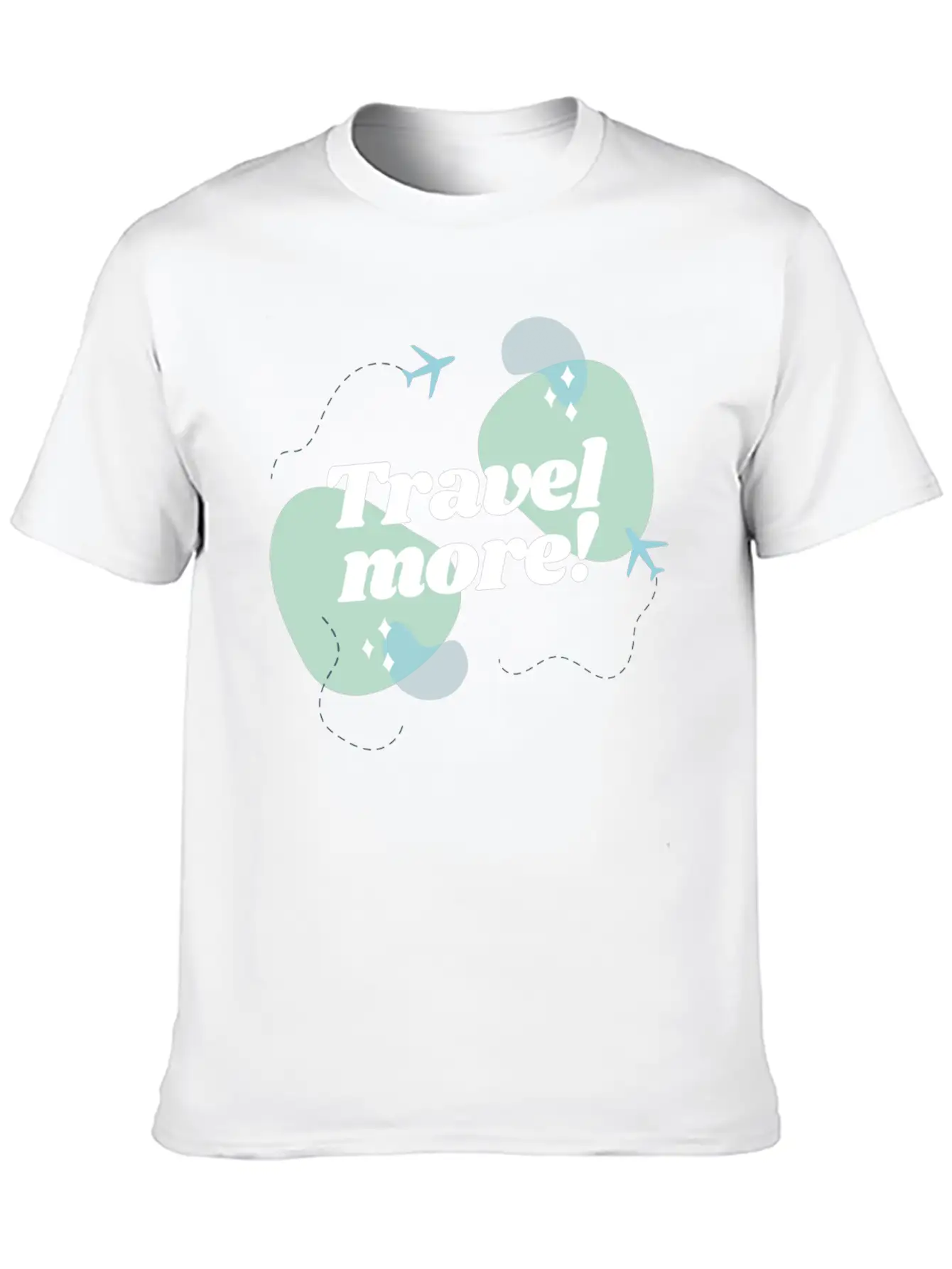 Travel Now Unisex Short Sleeve Soft Cotton T-Shirt – Casual Everyday Wear