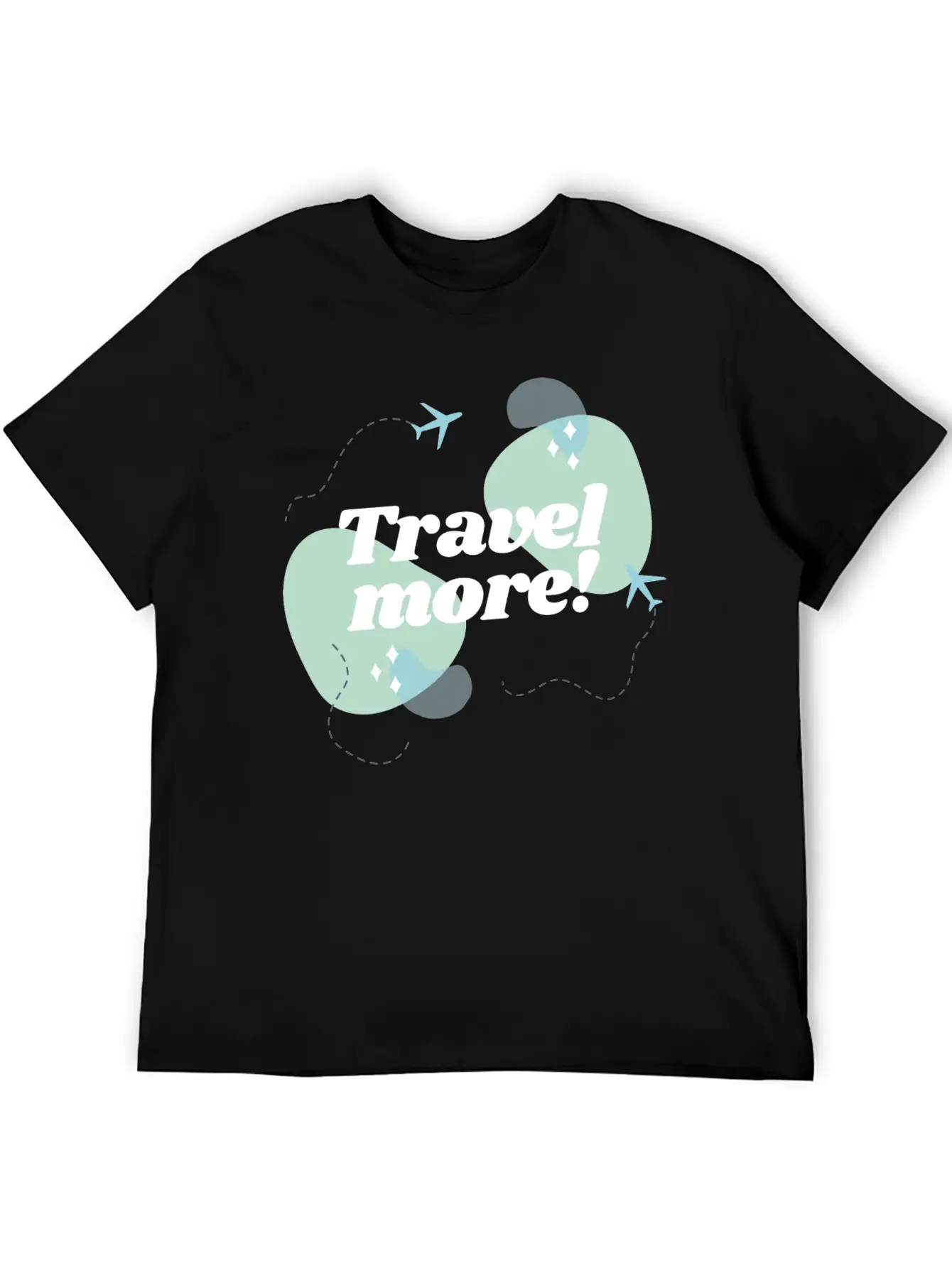 Travel Now Unisex Short Sleeve Soft Cotton T-Shirt – Casual Everyday Wear