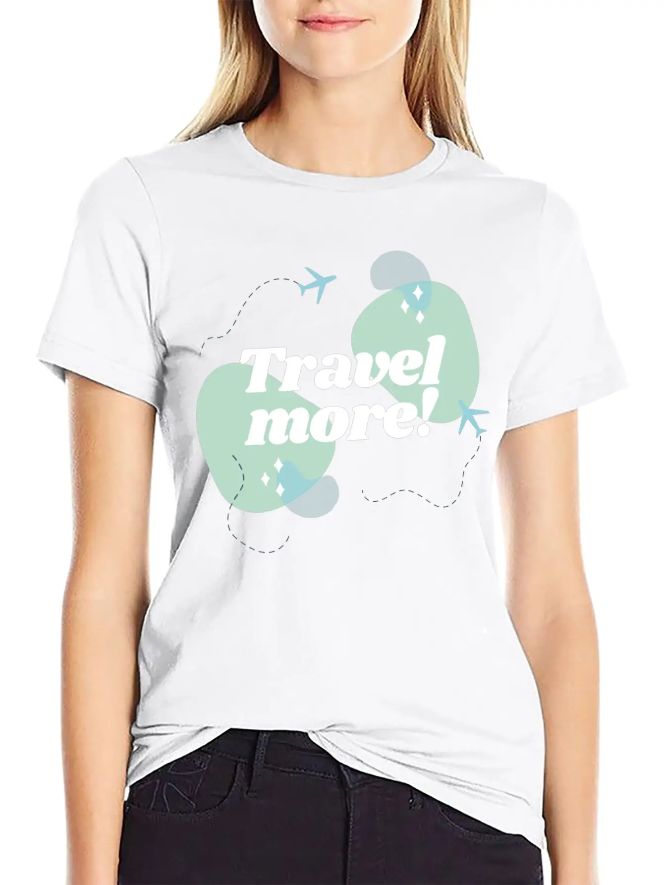 Travel Now Unisex Short Sleeve Soft Cotton T-Shirt – Casual Everyday Wear