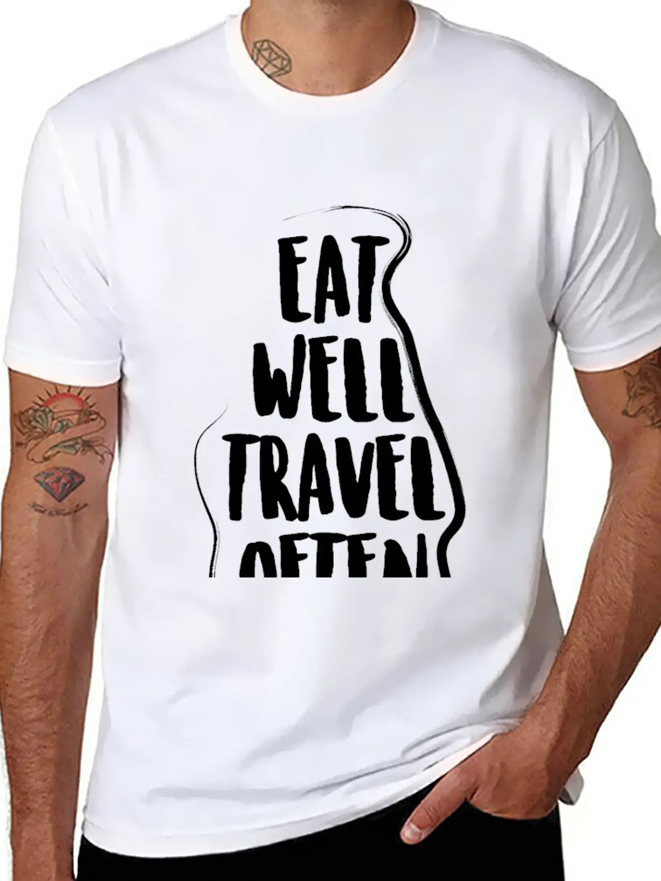 Travel Often Unisex Short Sleeve Soft Cotton T-Shirt – Casual Everyday Wear