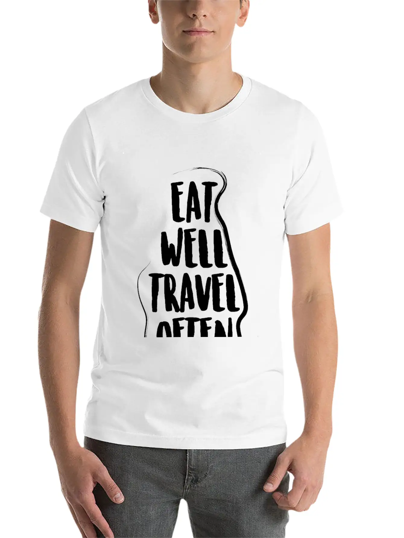 Travel Often Unisex Short Sleeve Soft Cotton T-Shirt – Casual Everyday Wear