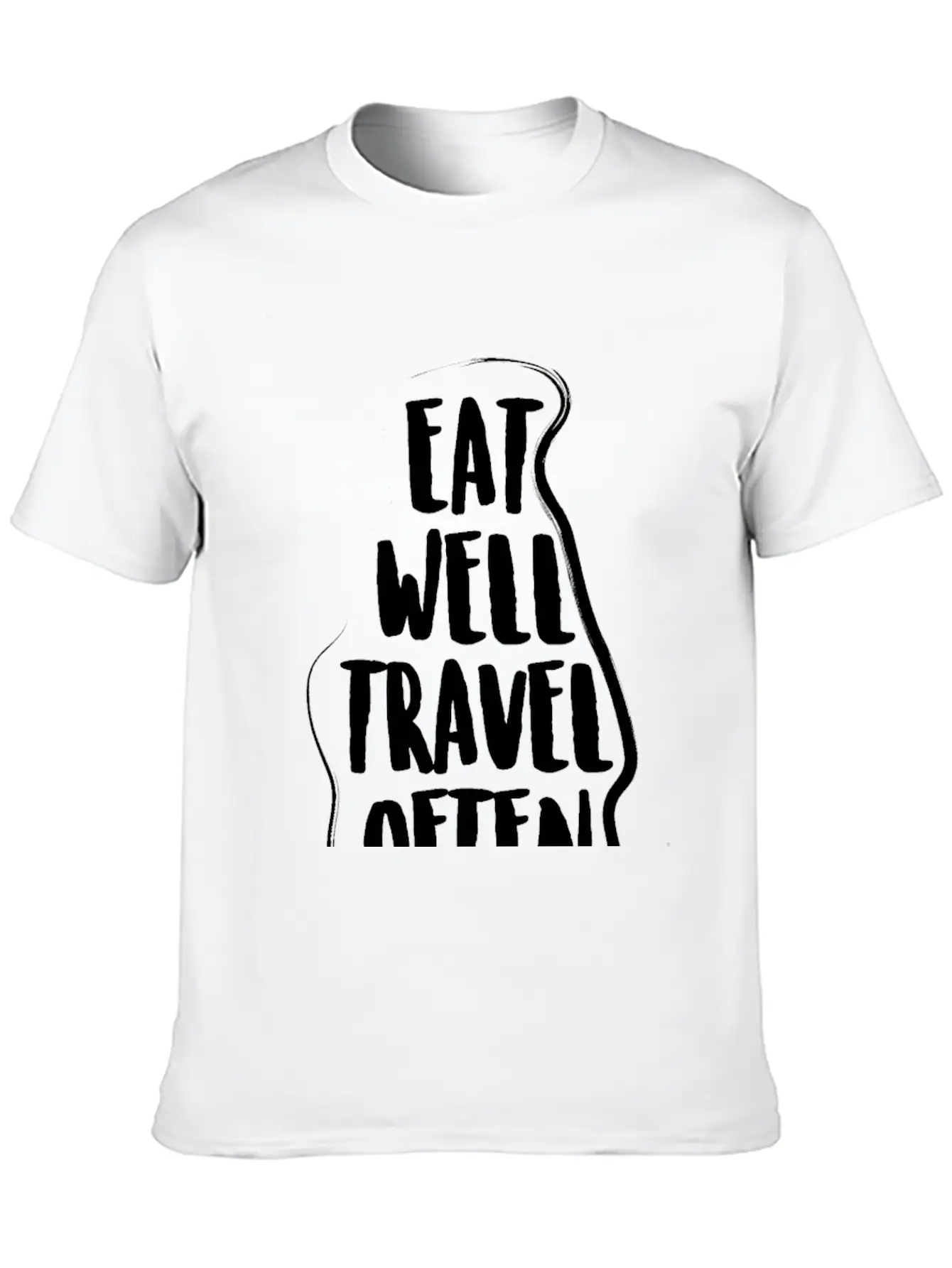 Travel Often Unisex Short Sleeve Soft Cotton T-Shirt – Casual Everyday Wear