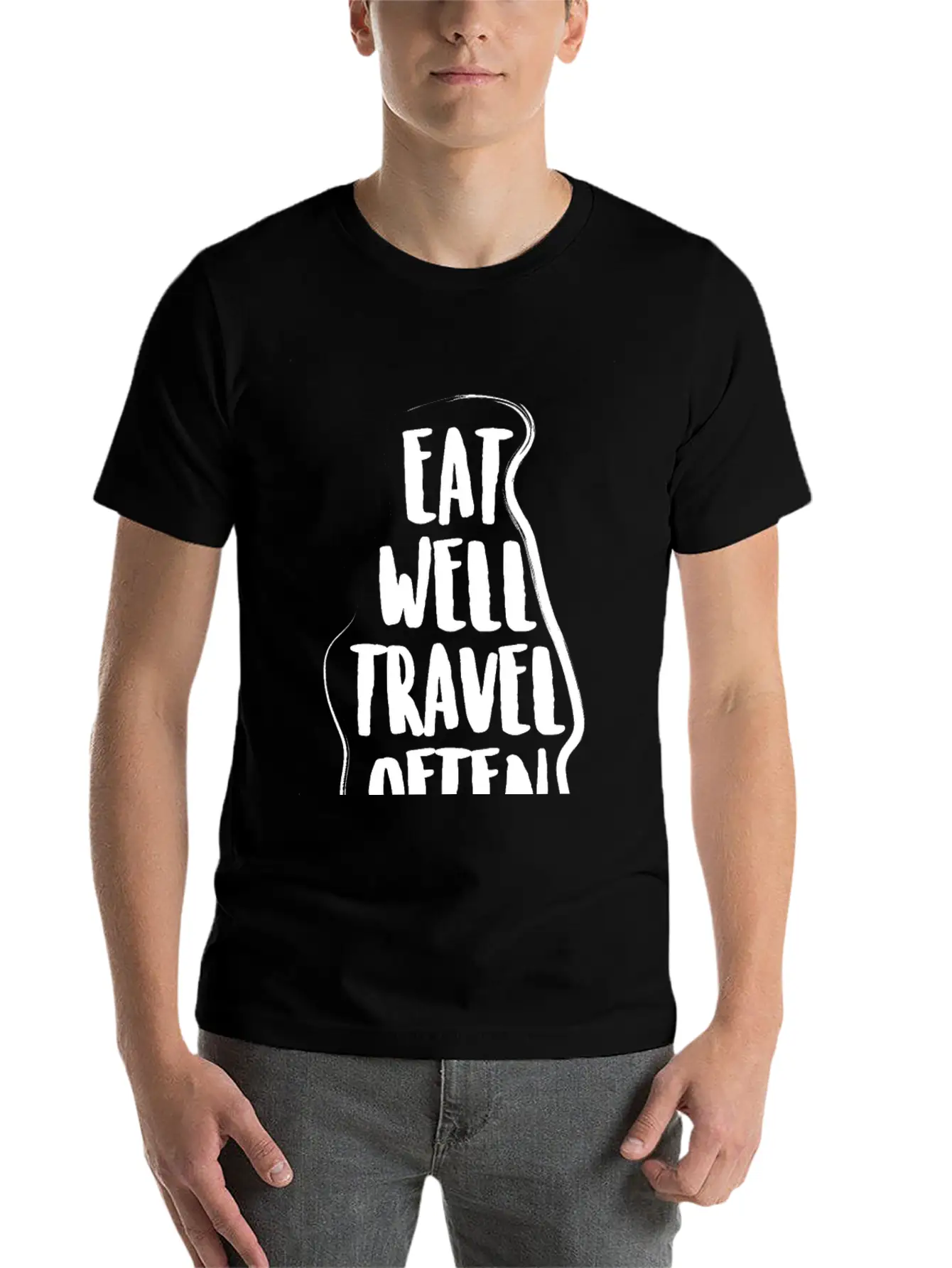 Travel Often Unisex Short Sleeve Soft Cotton T-Shirt – Casual Everyday Wear