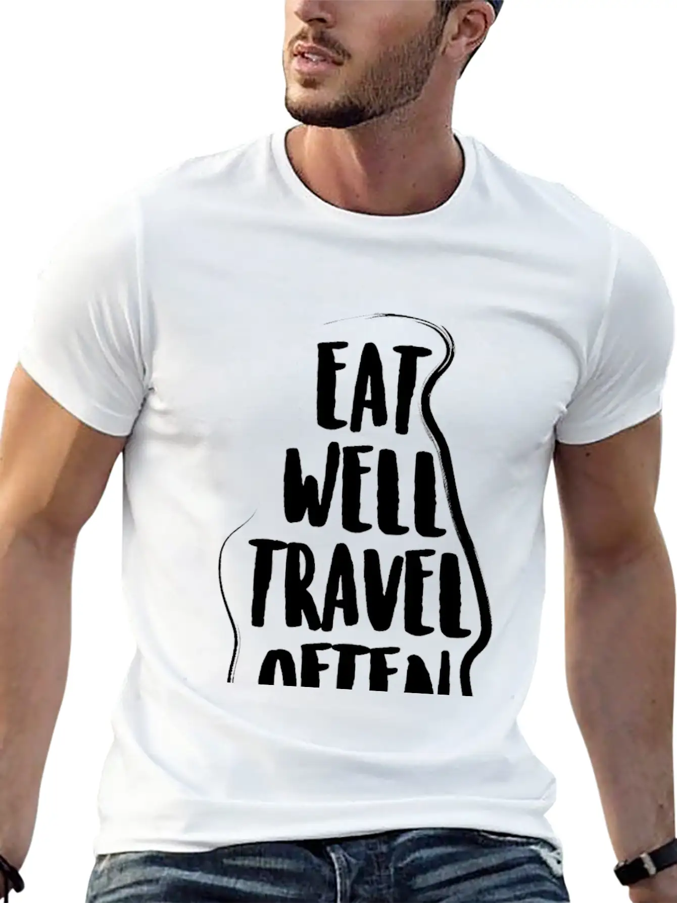 Travel Often Unisex Short Sleeve Soft Cotton T-Shirt – Casual Everyday Wear