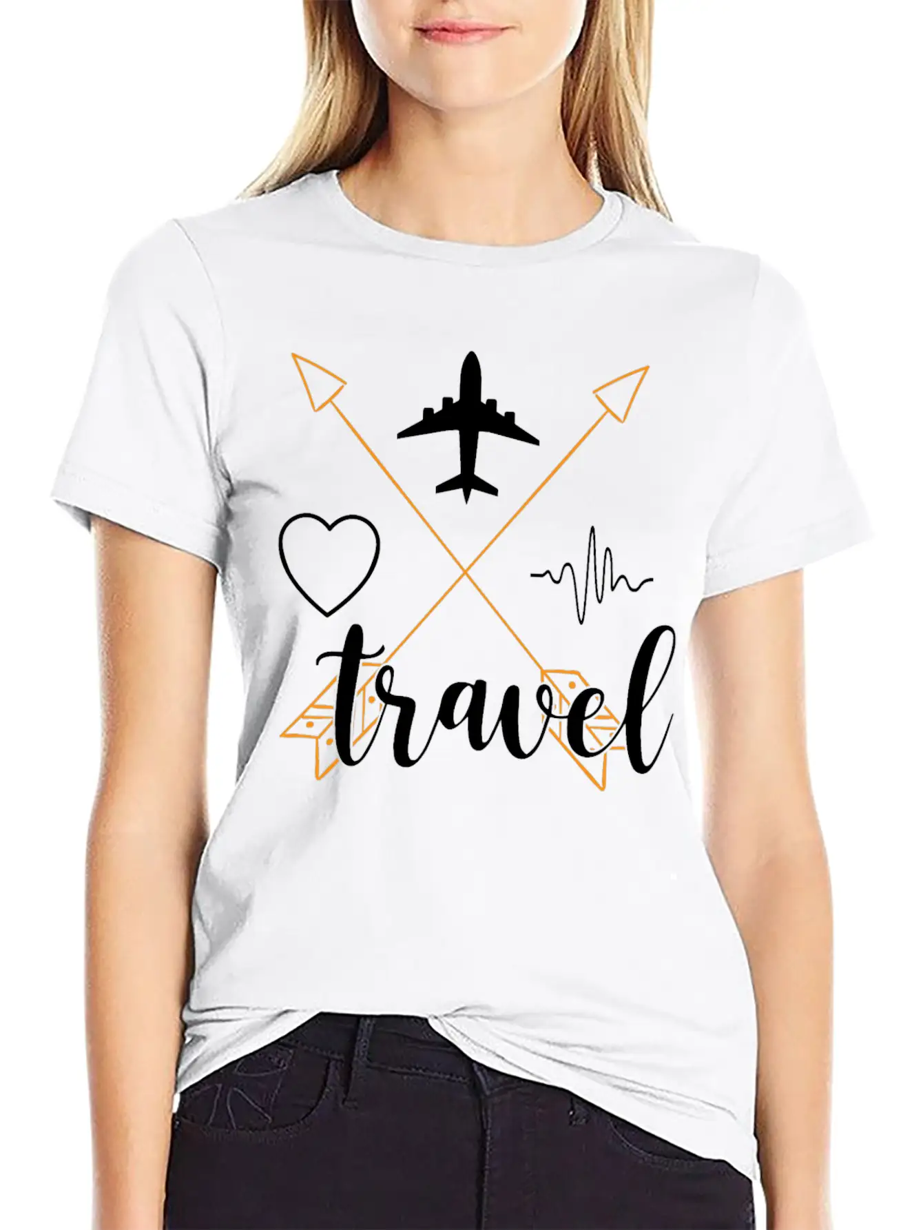 Travel T Shirt, For Travel Gift T-Shirt Basic Graphic T-Shirt – Daily Comfort In Soft Cotton