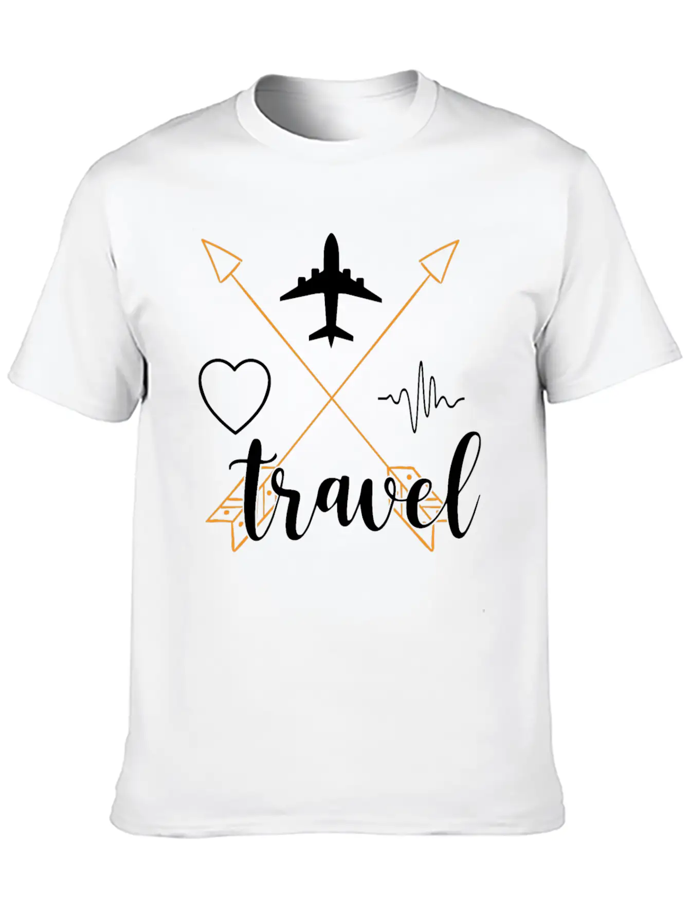 Travel T Shirt, For Travel Gift T-Shirt Basic Graphic T-Shirt – Daily Comfort In Soft Cotton