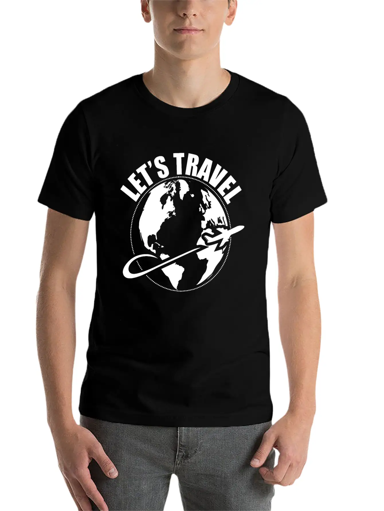 Travel Travelling Traveler Adventure Gift Basic Graphic T-Shirt – Daily Comfort In Soft Cotton