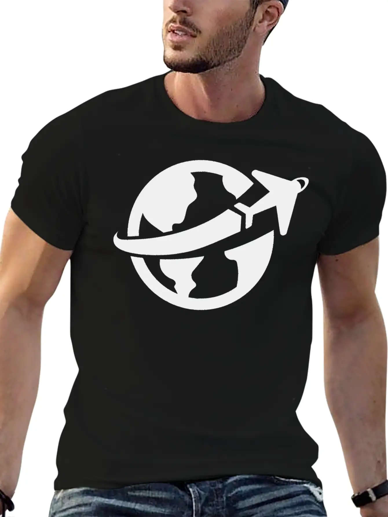 Travel Unisex Short Sleeve Soft Cotton T-Shirt – Casual Everyday Wear