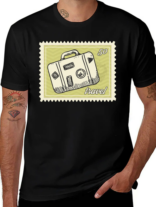 Traveler Unisex Short Sleeve Soft Cotton T-Shirt – Casual Everyday Wear