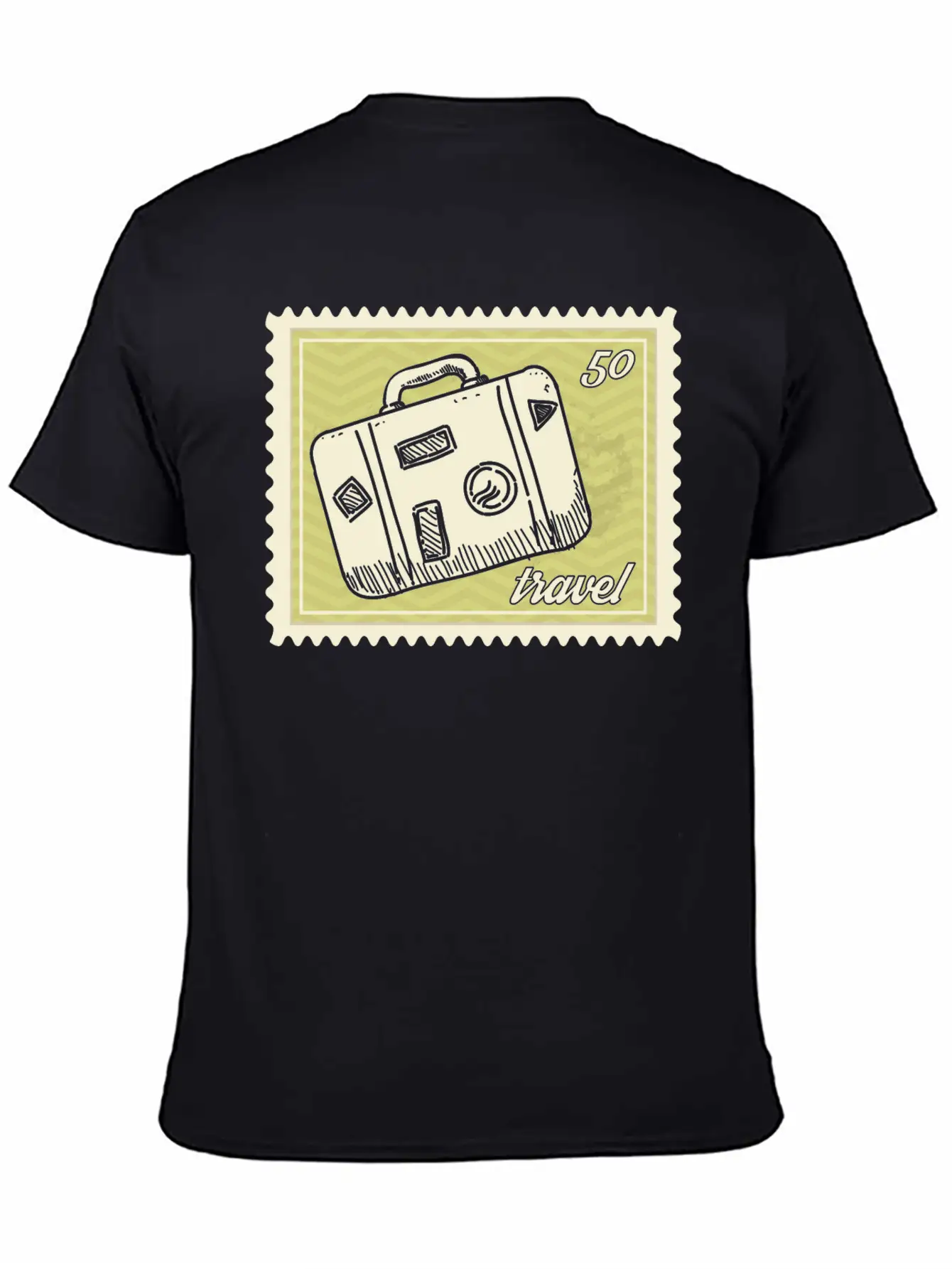 Traveler Unisex Short Sleeve Soft Cotton T-Shirt – Casual Everyday Wear