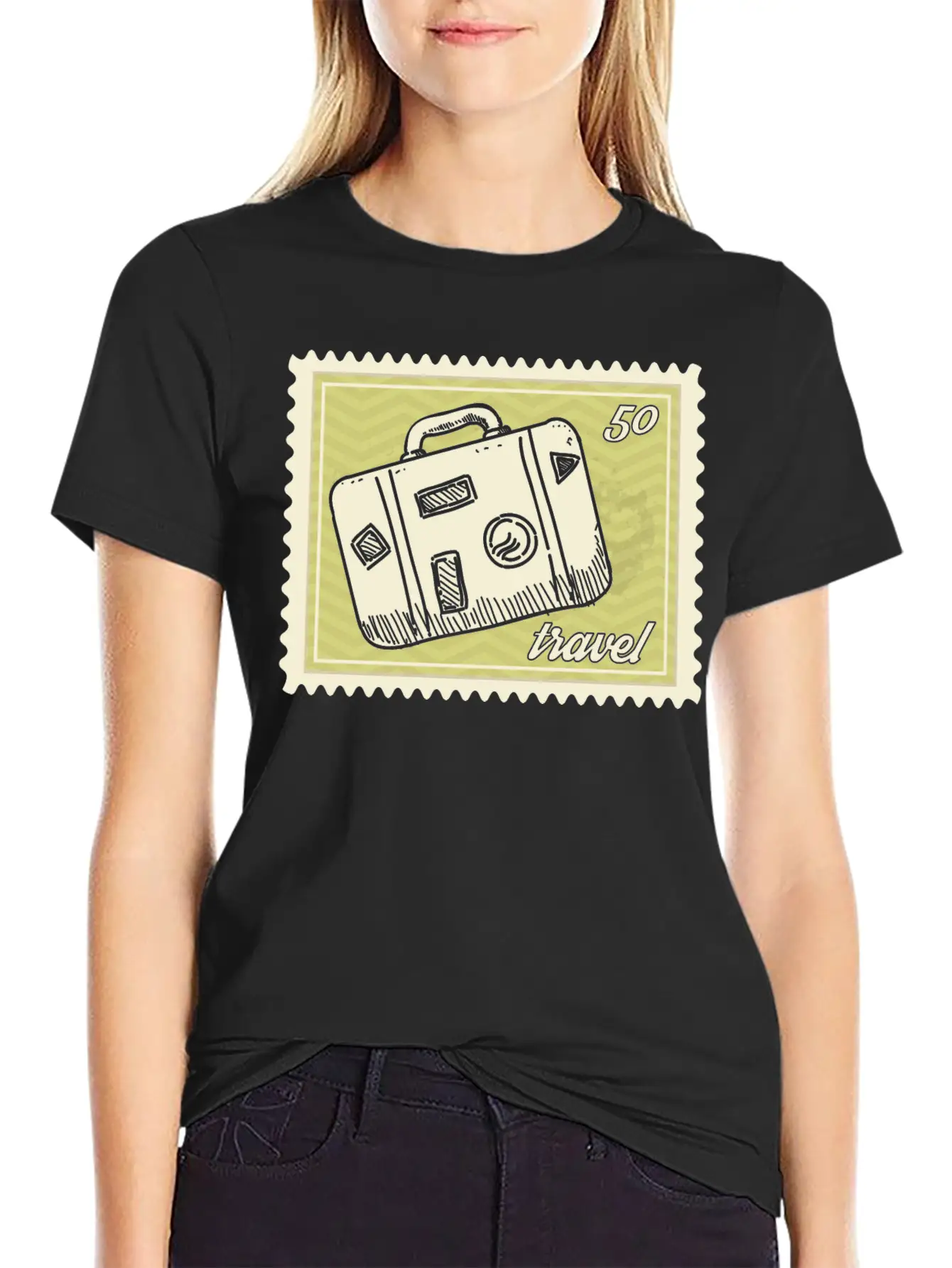 Traveler Unisex Short Sleeve Soft Cotton T-Shirt – Casual Everyday Wear