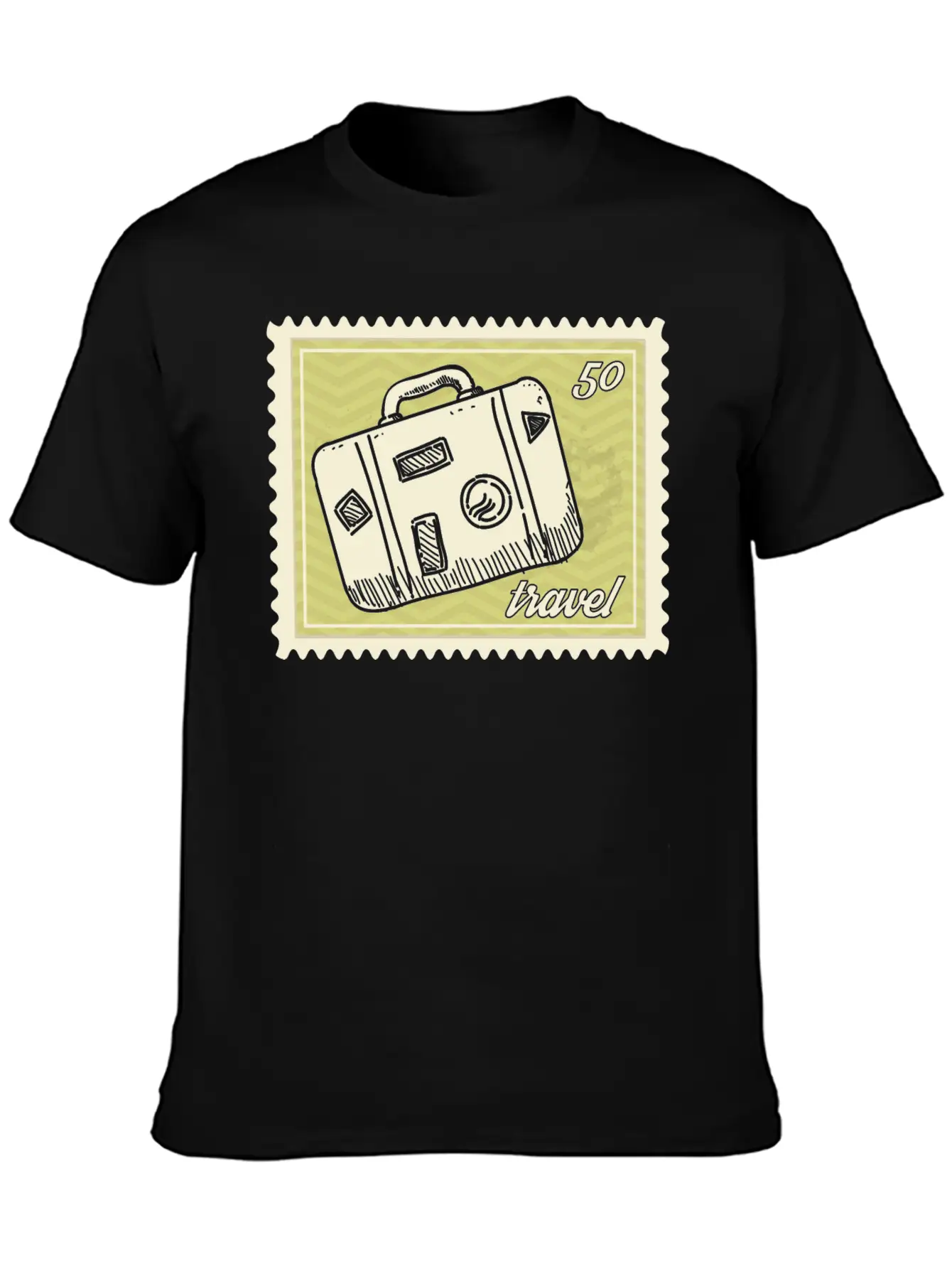 Traveler Unisex Short Sleeve Soft Cotton T-Shirt – Casual Everyday Wear