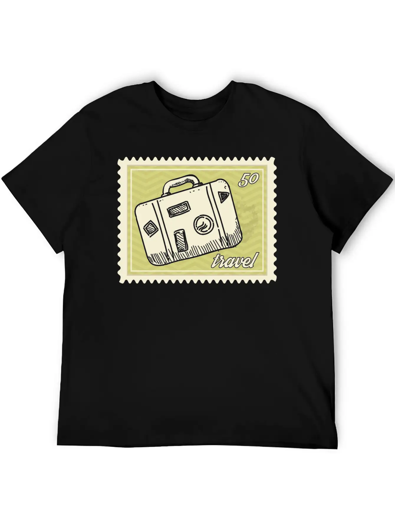 Traveler Unisex Short Sleeve Soft Cotton T-Shirt – Casual Everyday Wear
