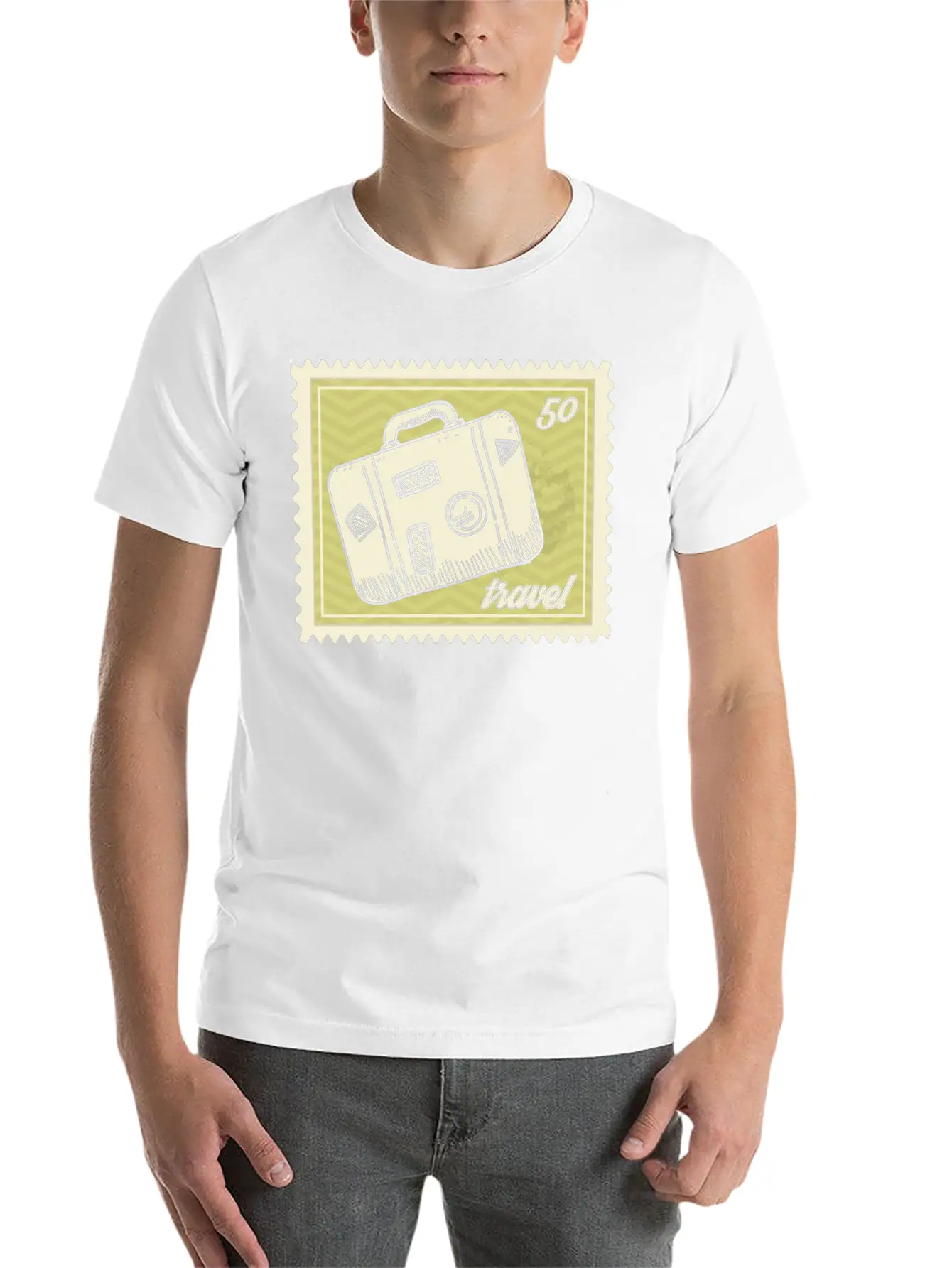 Traveler Unisex Short Sleeve Soft Cotton T-Shirt – Casual Everyday Wear