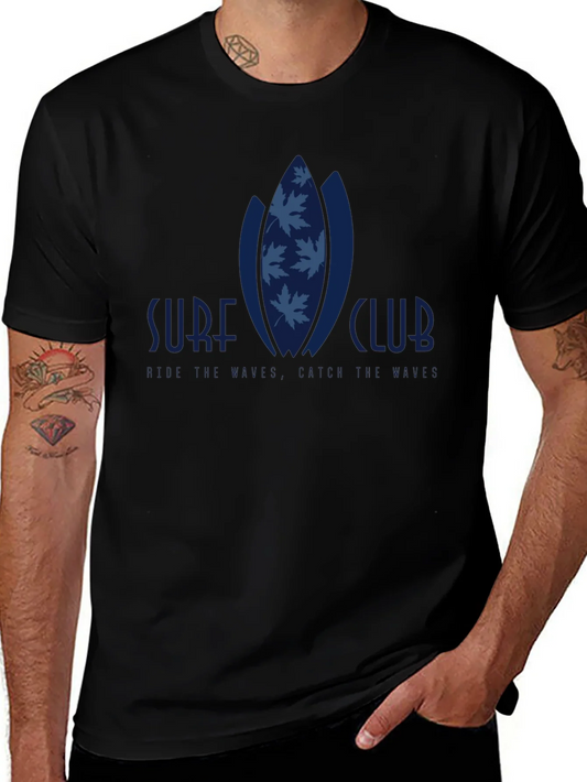 Surf Club Graphic Tee - Ride the Waves