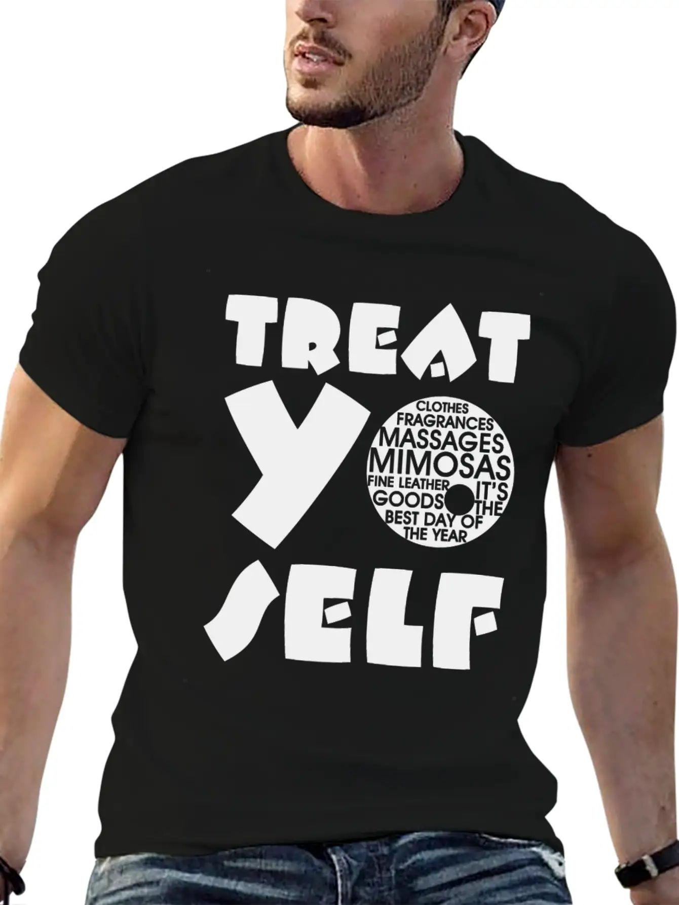 Treat Yo Self Unisex Casual T-Shirt – Clean Design For Daily Comfort