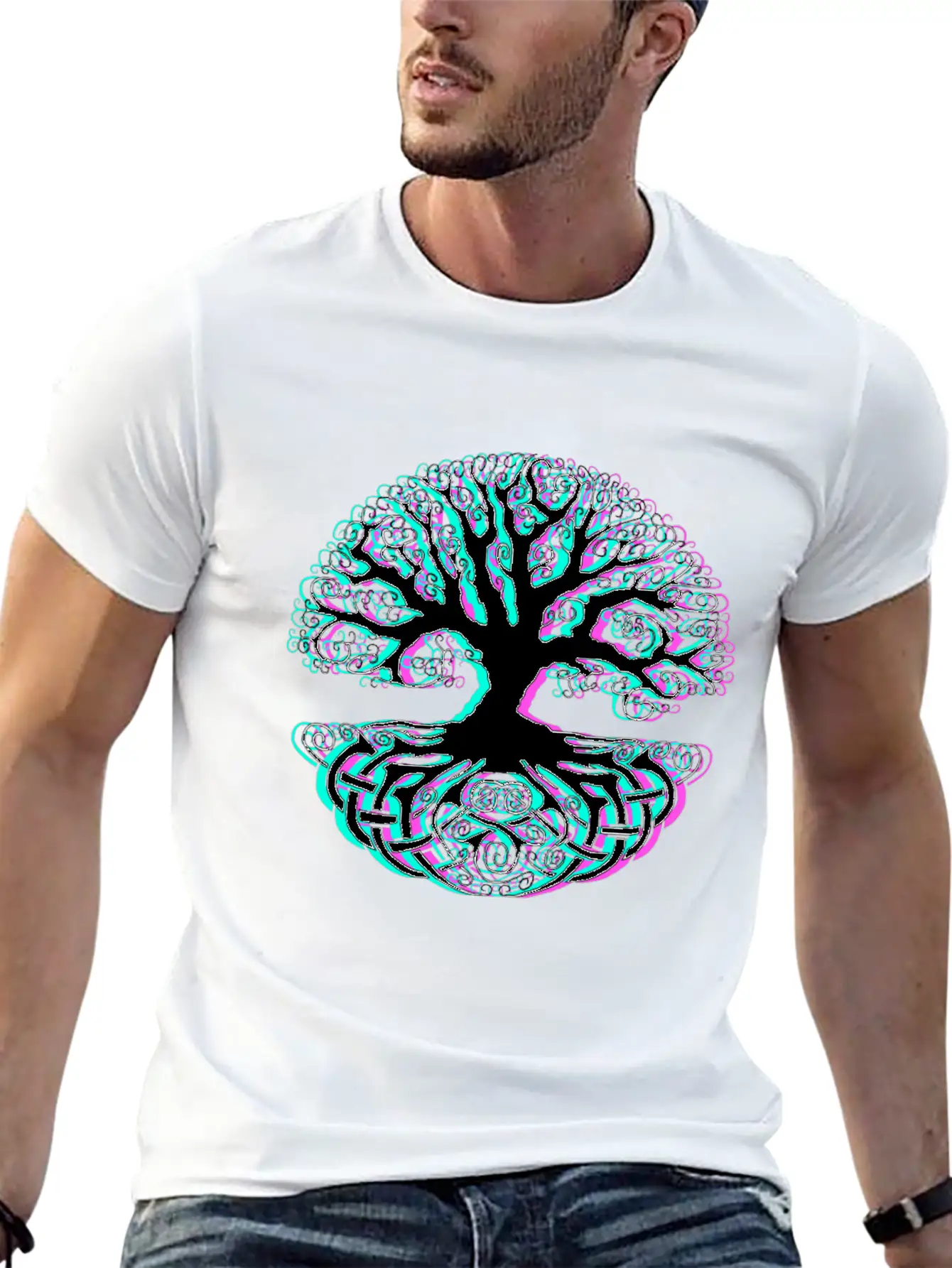 Tree Comfortable Minimalist Graphic Tee – Summer Style Essential