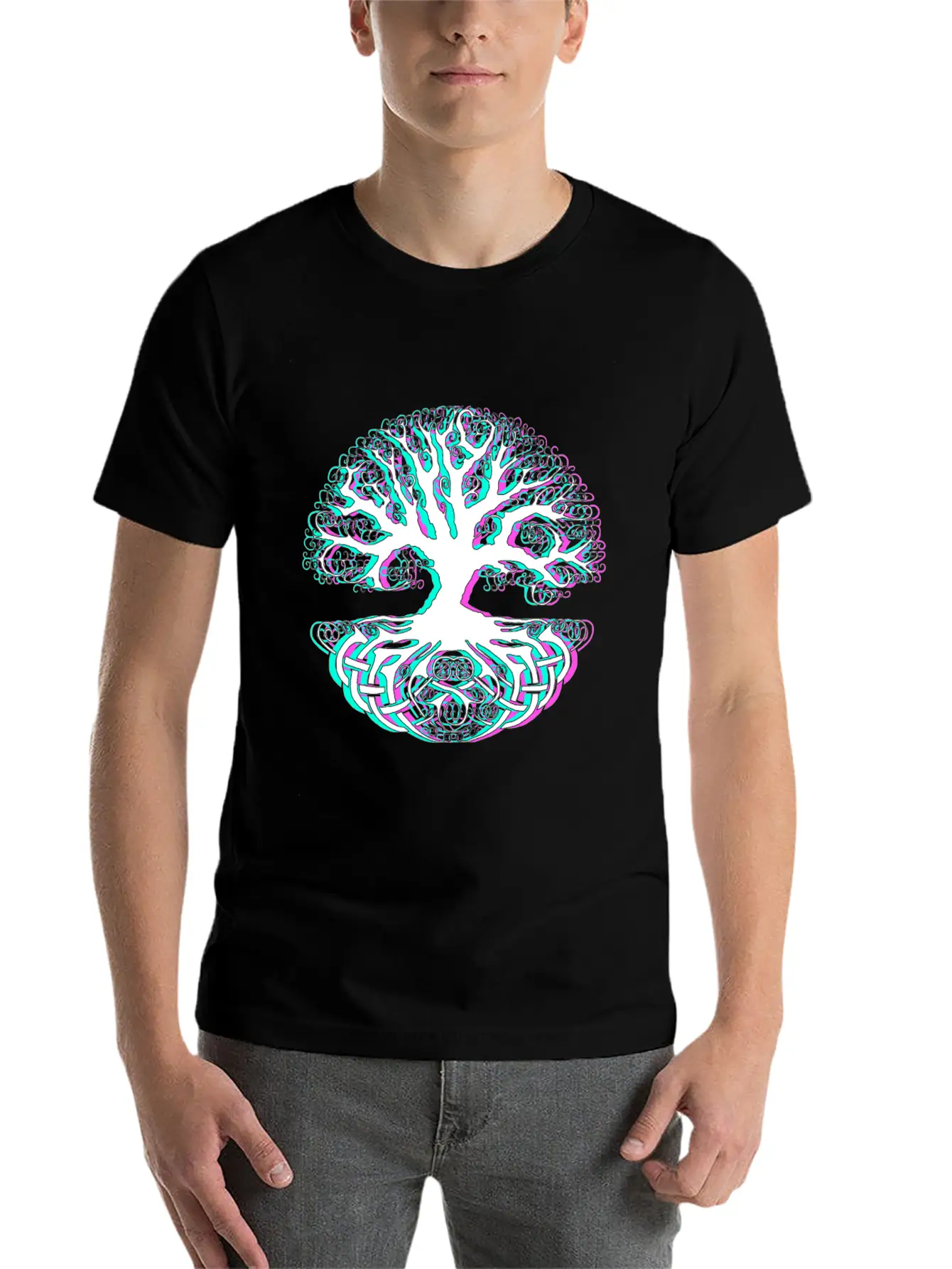 Tree Comfortable Minimalist Graphic Tee – Summer Style Essential