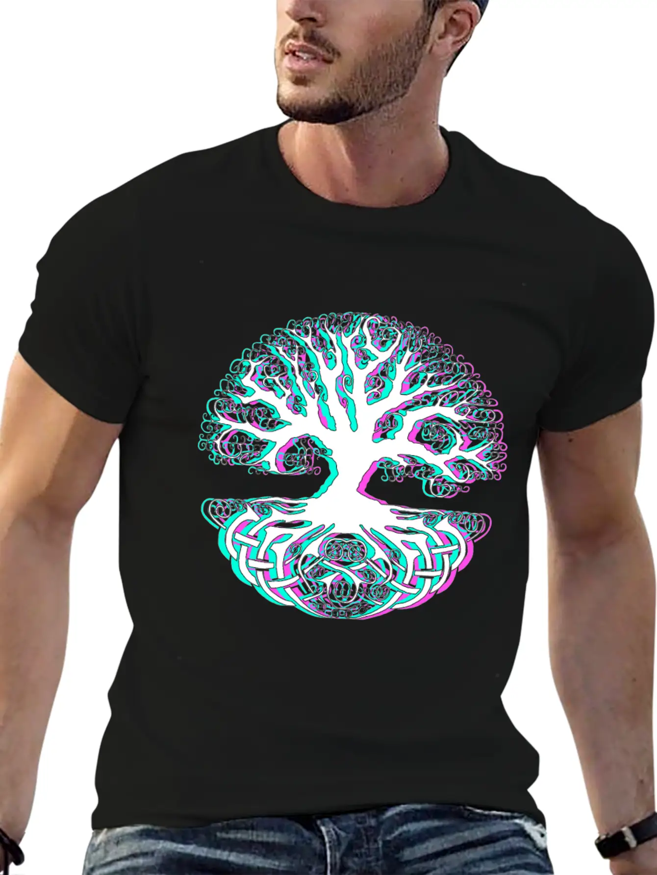 Tree Comfortable Minimalist Graphic Tee – Summer Style Essential