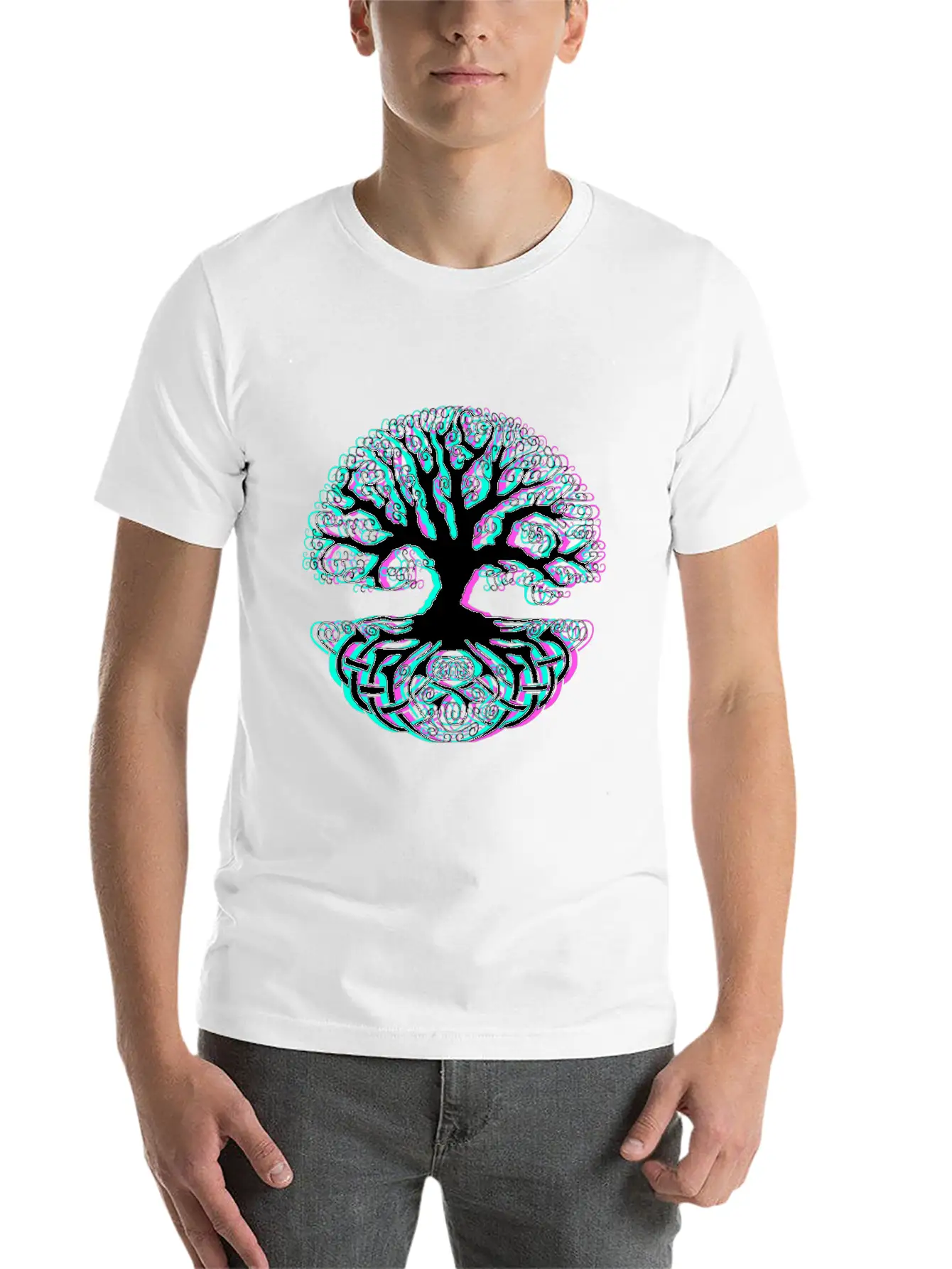 Tree Comfortable Minimalist Graphic Tee – Summer Style Essential