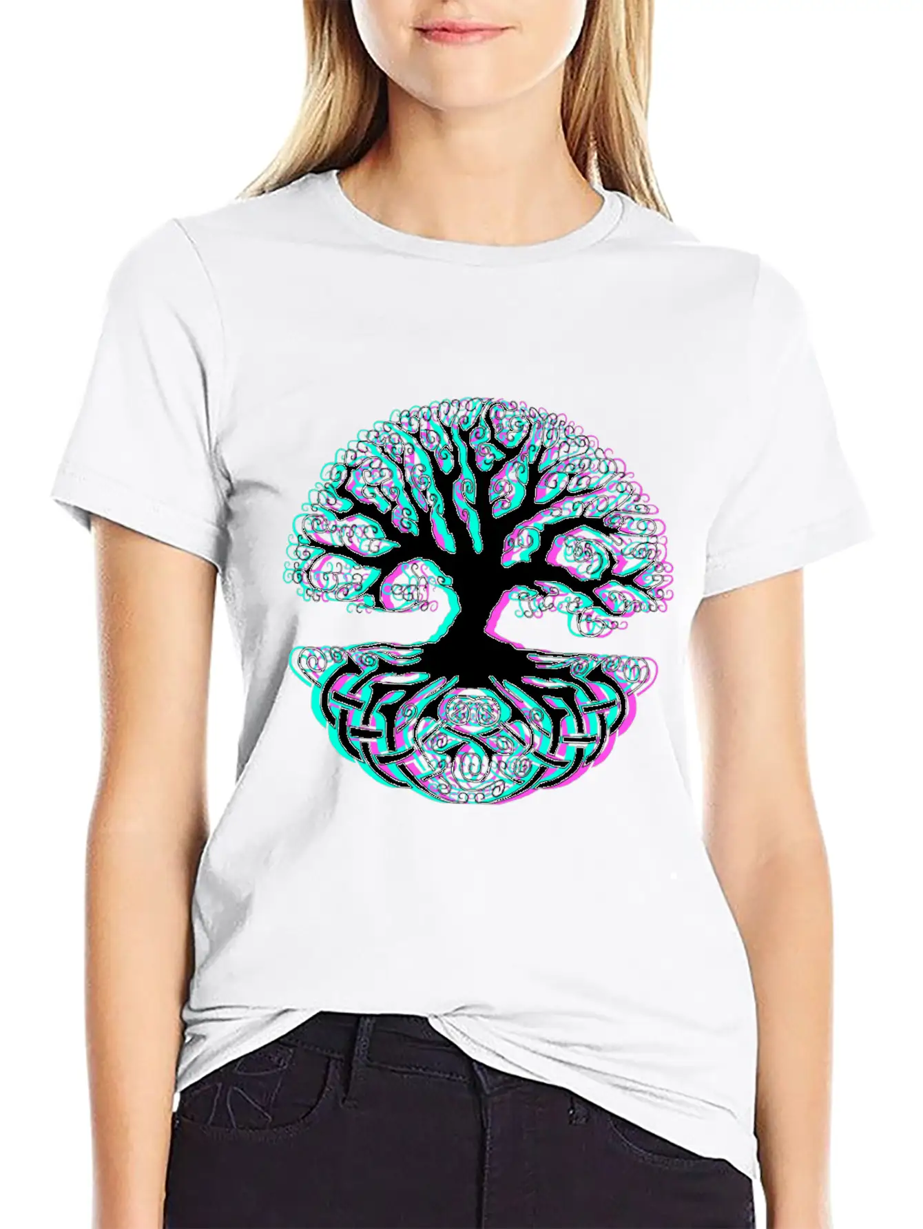 Tree Comfortable Minimalist Graphic Tee – Summer Style Essential