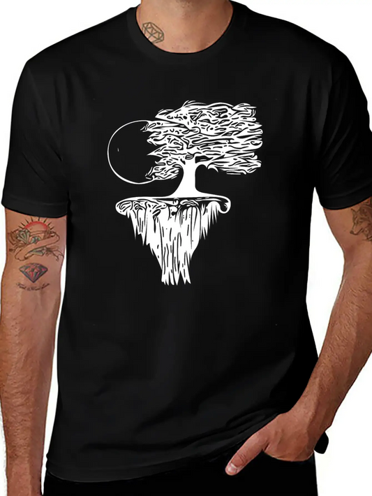 Tree In The Moonlight Stylish Everyday T-Shirt – Unisex Basic Cotton Tee
