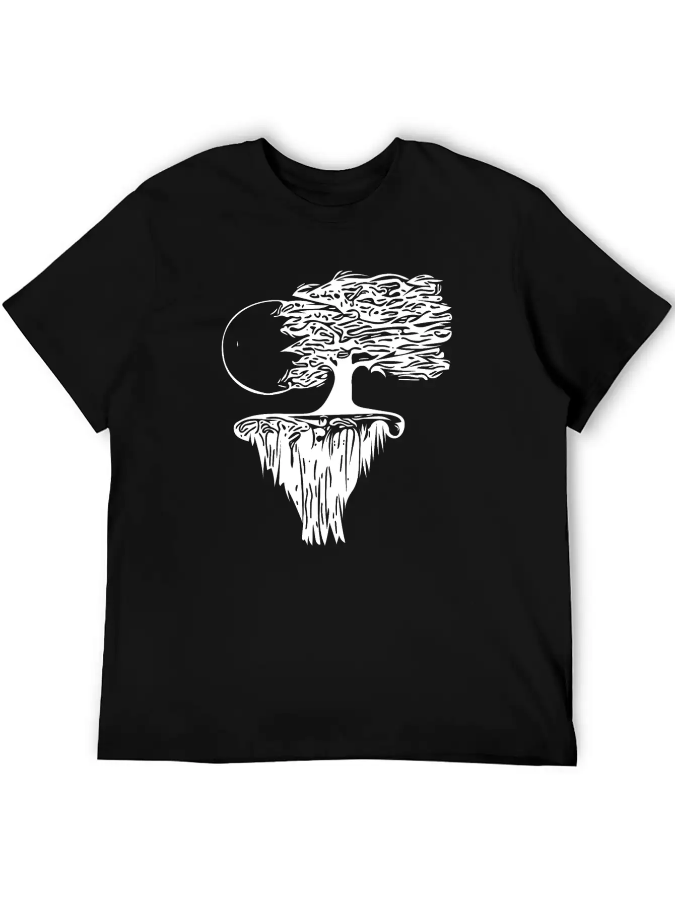 Tree In The Moonlight Stylish Everyday T-Shirt – Unisex Basic Cotton Tee