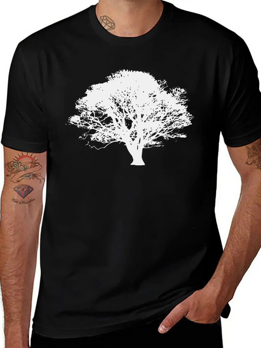 Tree Silhouettes Stylish Everyday T-Shirt – Unisex Basic Cotton Tee