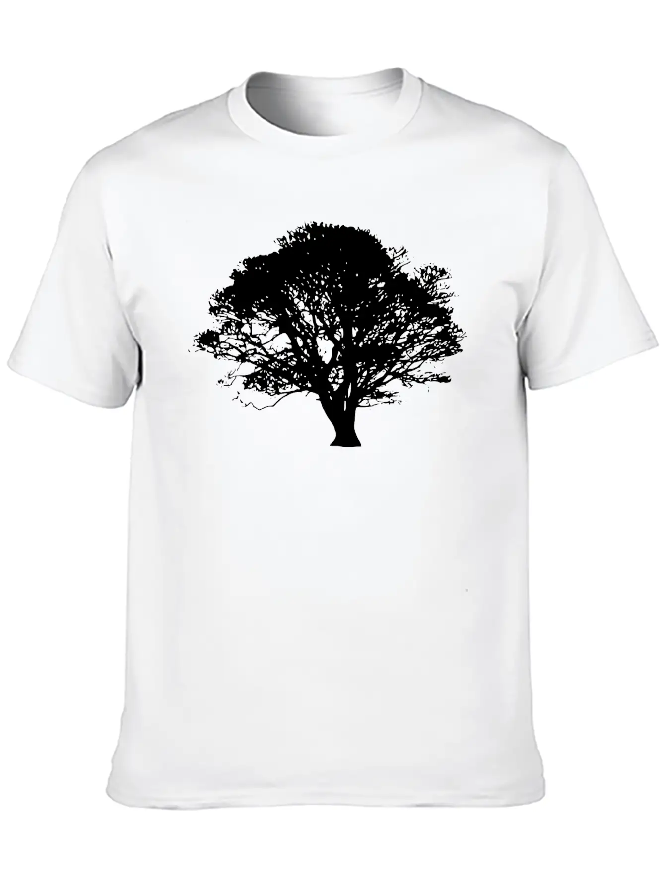 Tree Silhouettes Stylish Everyday T-Shirt – Unisex Basic Cotton Tee