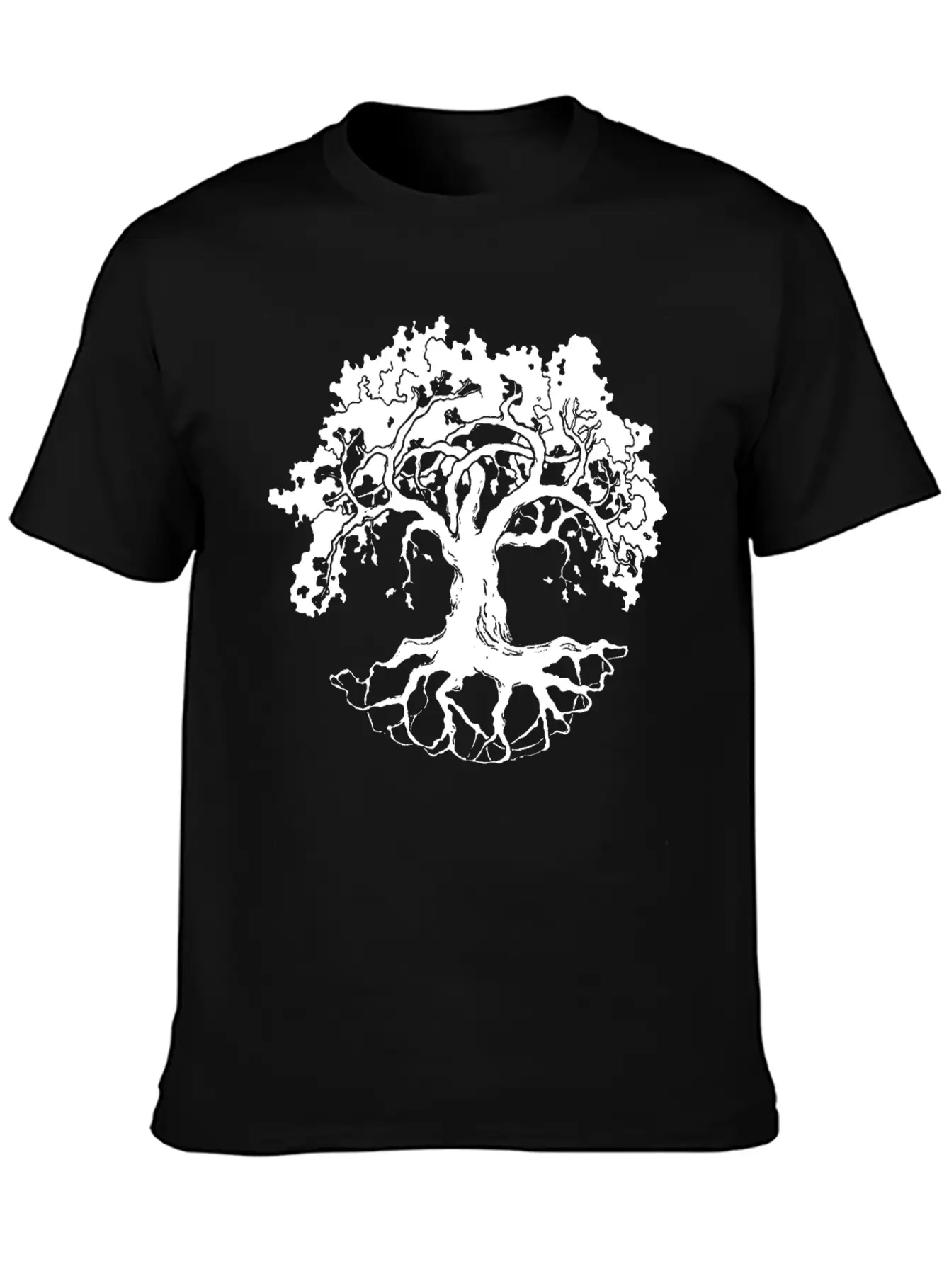 Tree Unisex Short Sleeve Soft Cotton T-Shirt – Casual Everyday Wear