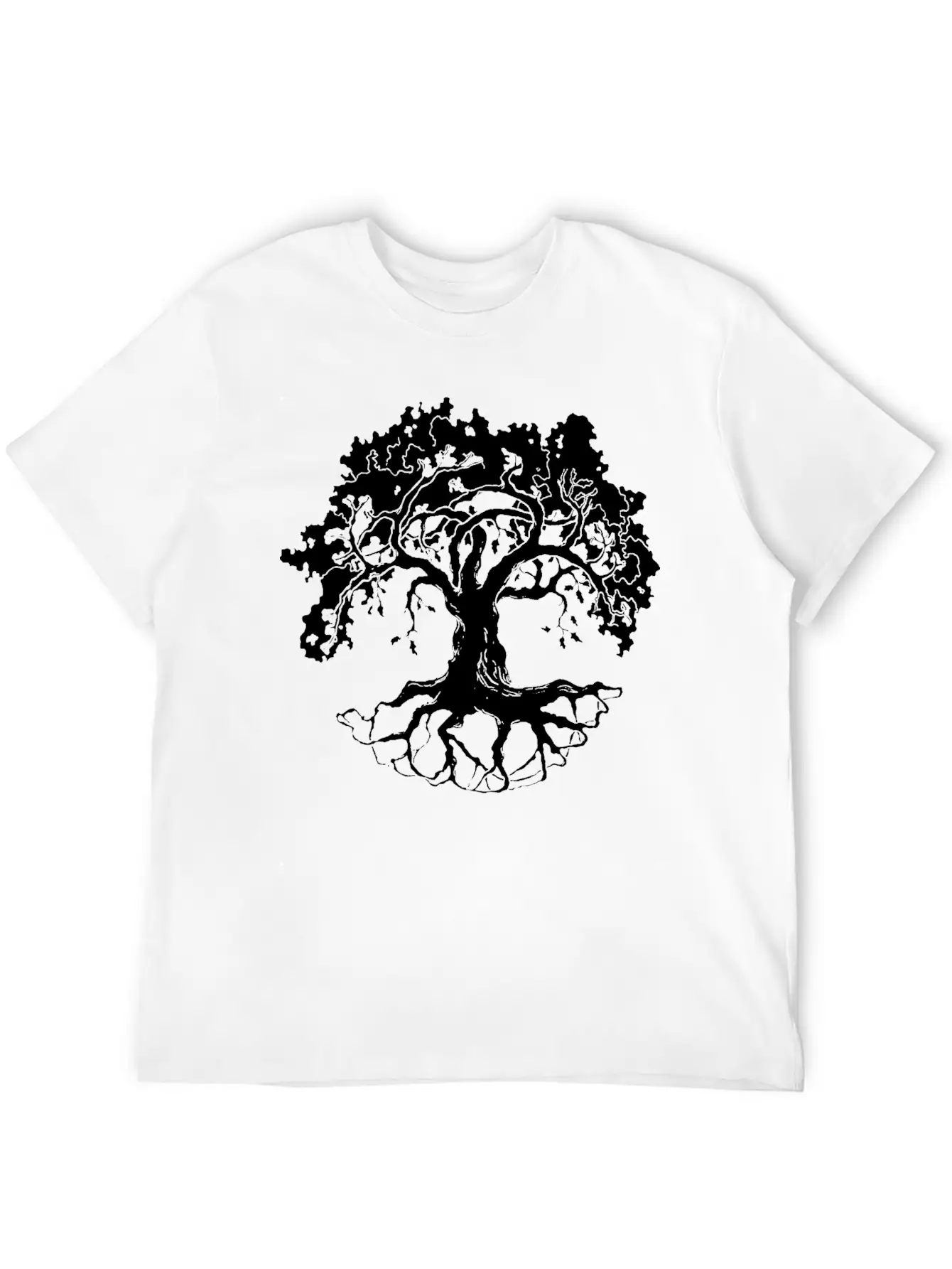 Tree Unisex Short Sleeve Soft Cotton T-Shirt – Casual Everyday Wear