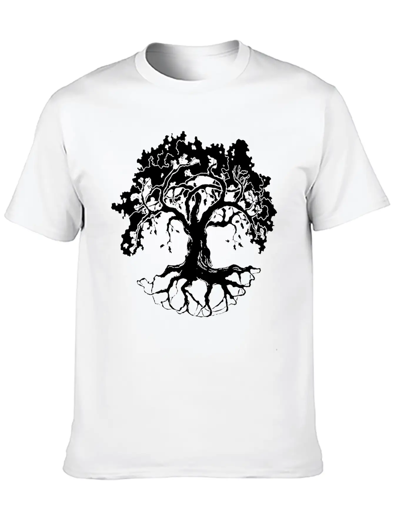 Tree Unisex Short Sleeve Soft Cotton T-Shirt – Casual Everyday Wear