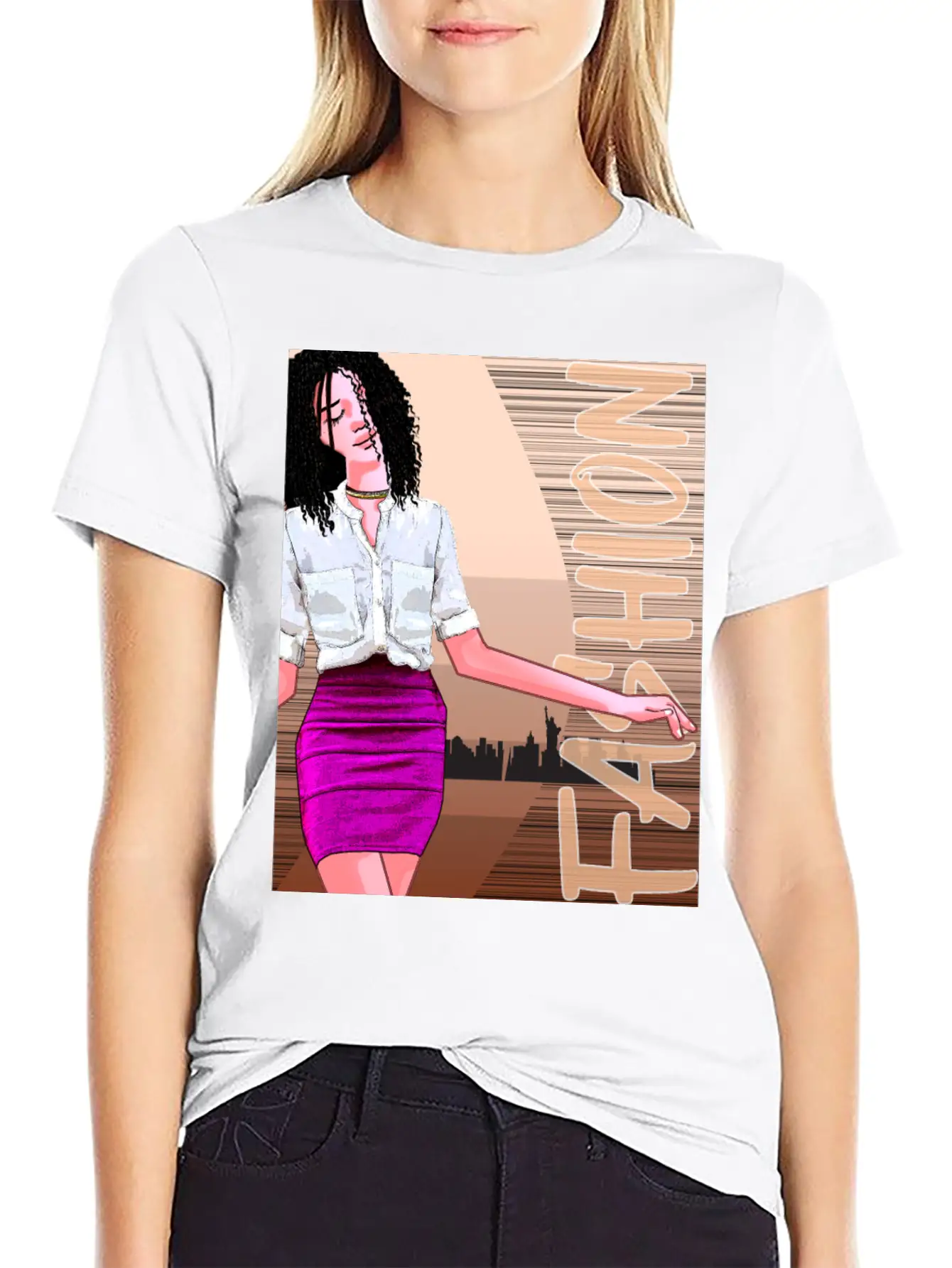 Trendy Fashion Unisex Short Sleeve Soft Cotton T-Shirt – Casual Everyday Wear