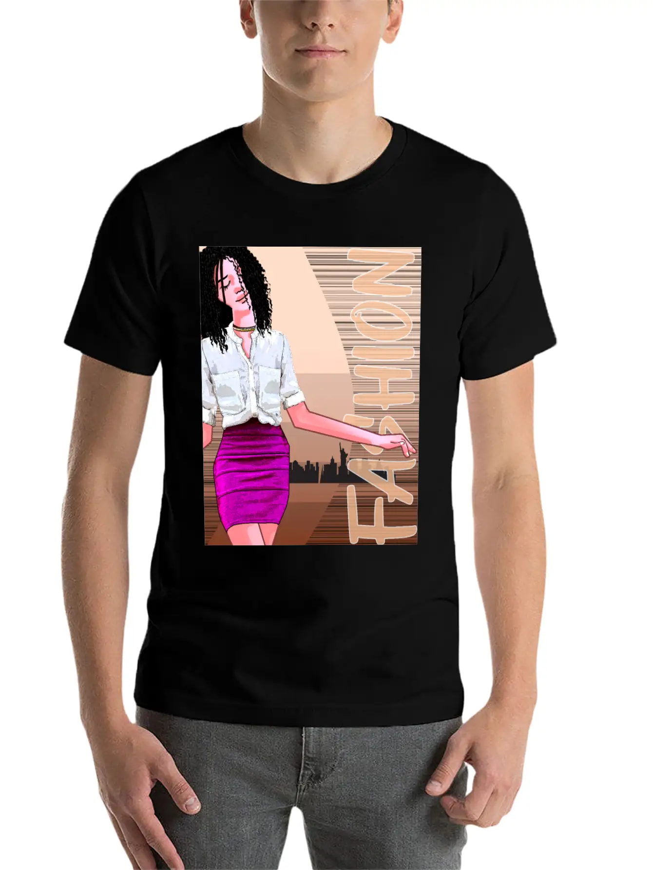 Trendy Fashion Unisex Short Sleeve Soft Cotton T-Shirt – Casual Everyday Wear