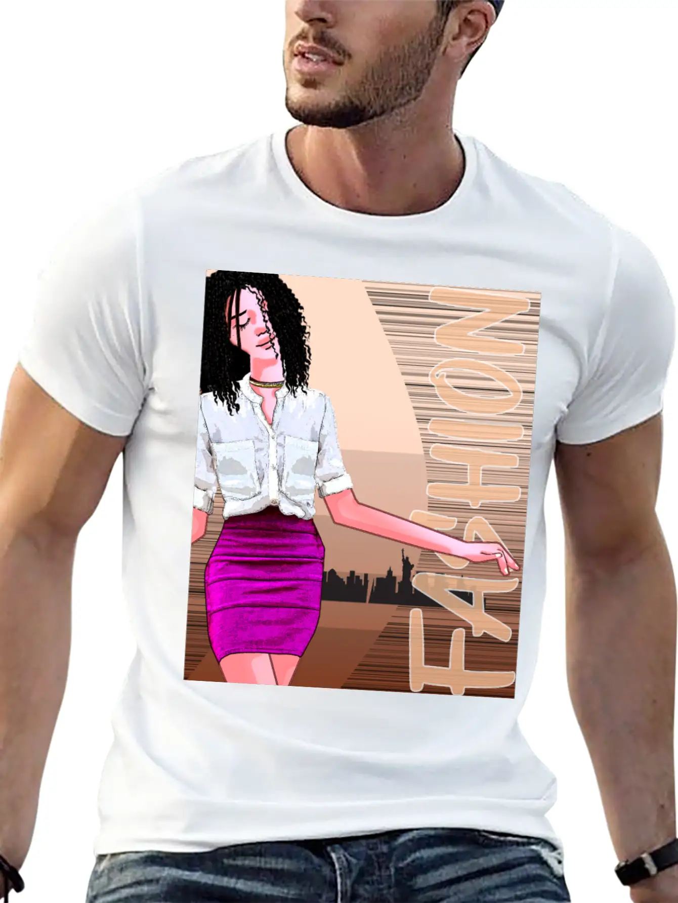 Trendy Fashion Unisex Short Sleeve Soft Cotton T-Shirt – Casual Everyday Wear