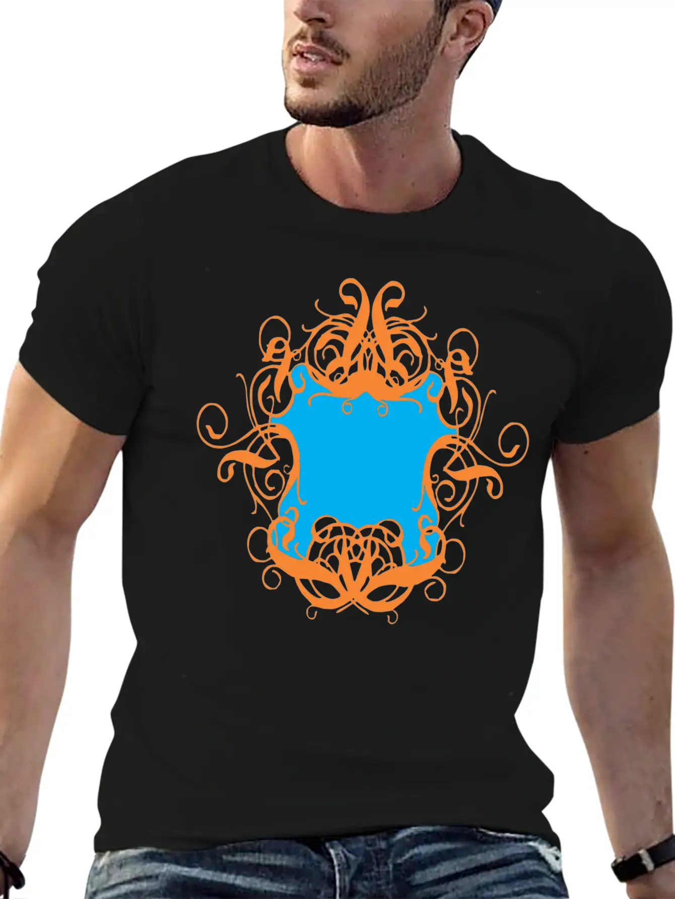 Tribal Design Stylish Everyday T-Shirt – Unisex Basic Cotton Tee
