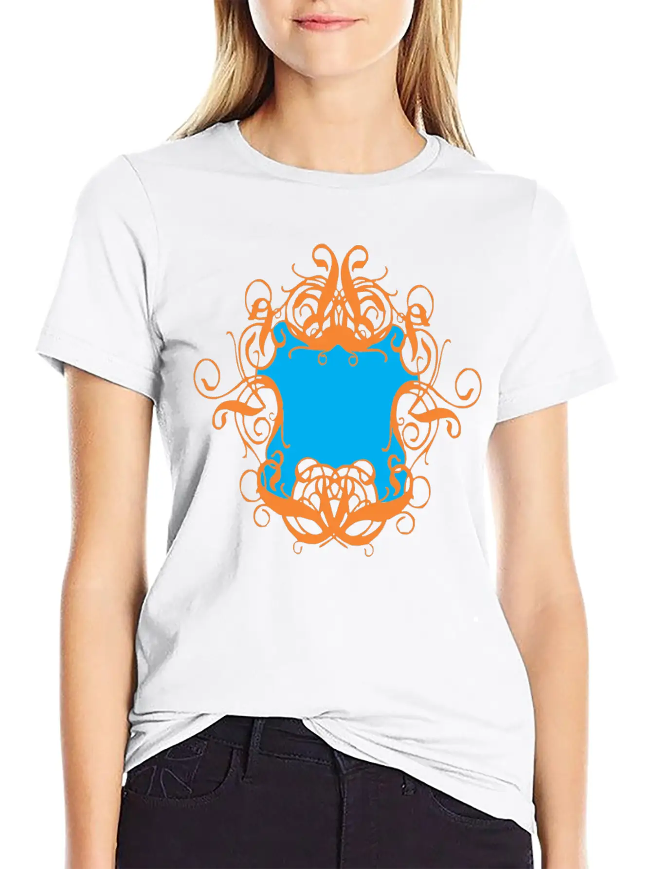 Tribal Design Stylish Everyday T-Shirt – Unisex Basic Cotton Tee