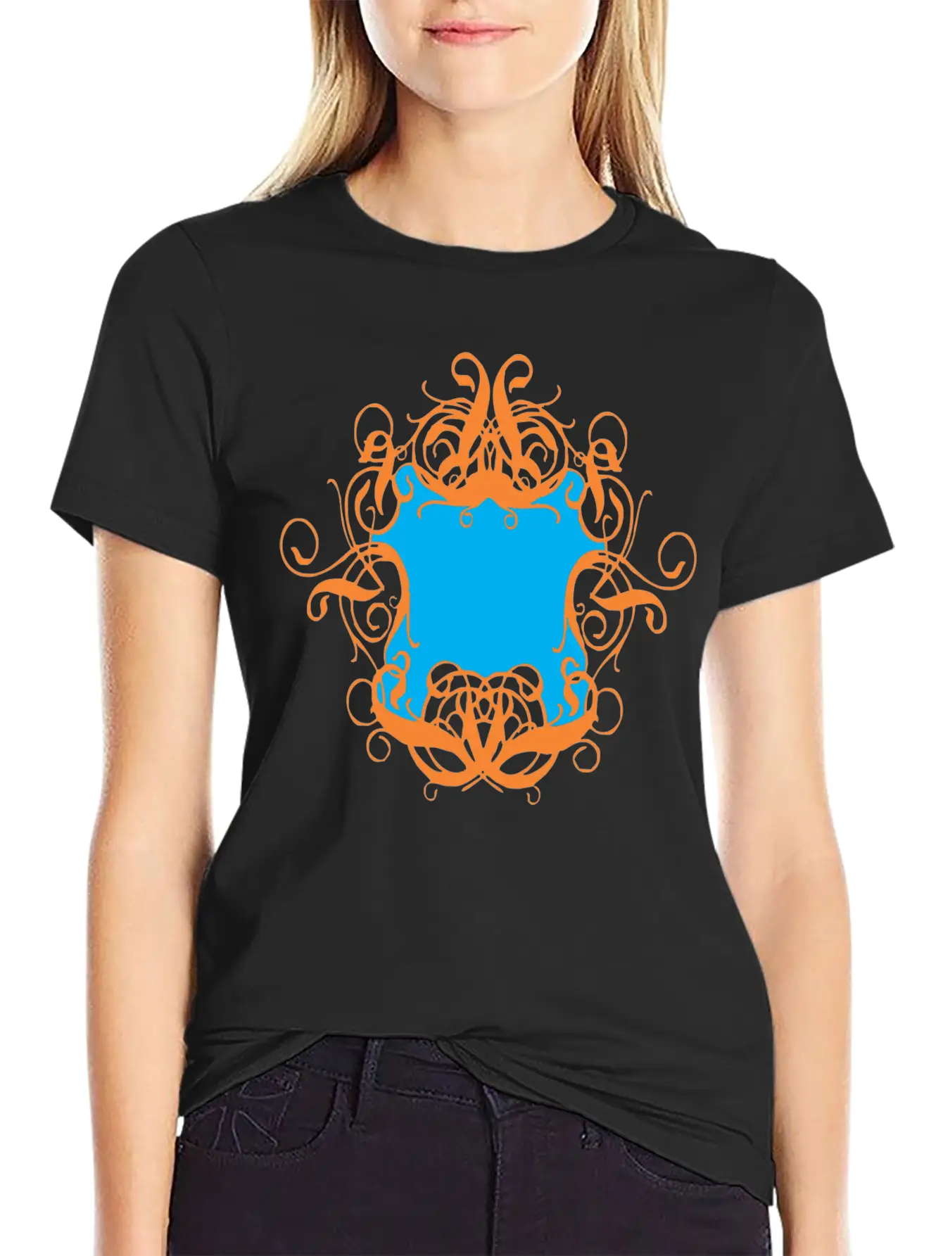 Tribal Design Stylish Everyday T-Shirt – Unisex Basic Cotton Tee