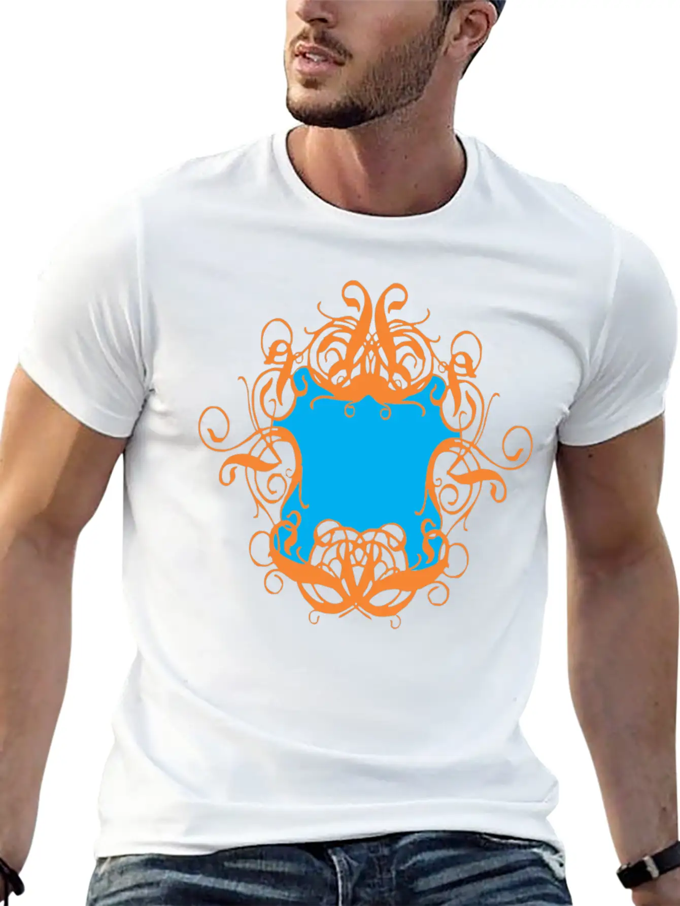 Tribal Design Stylish Everyday T-Shirt – Unisex Basic Cotton Tee