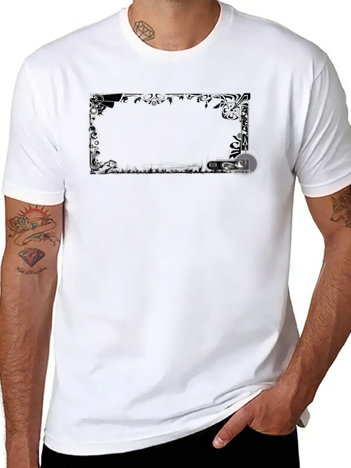 Tribal Frame Essential Unisex Summer Tee – Soft Cotton Casual Fit
