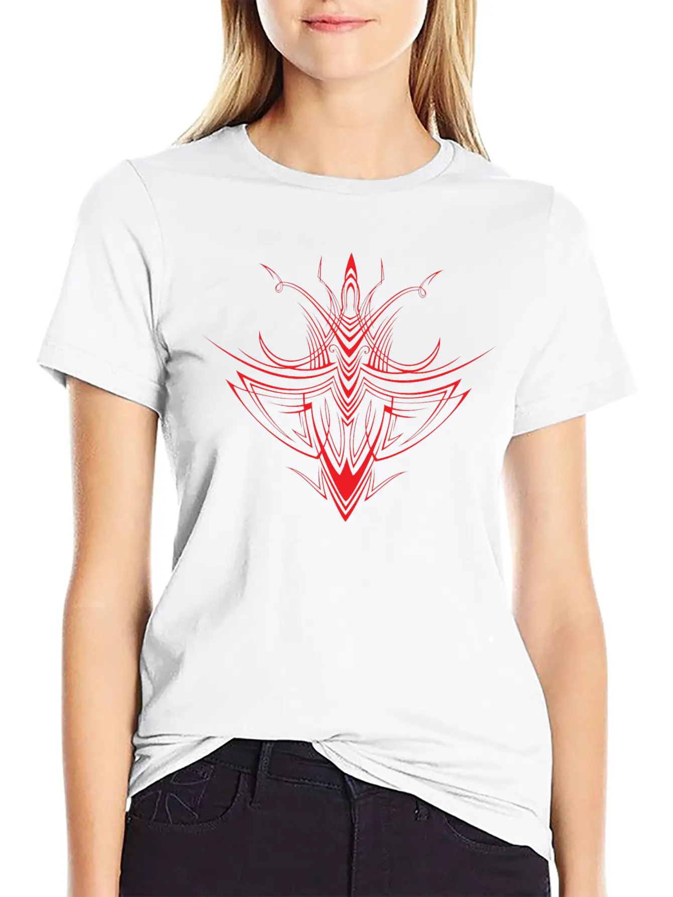 Tribal Pattern Timeless Short Sleeve Tee – Comfy And Minimalist Design