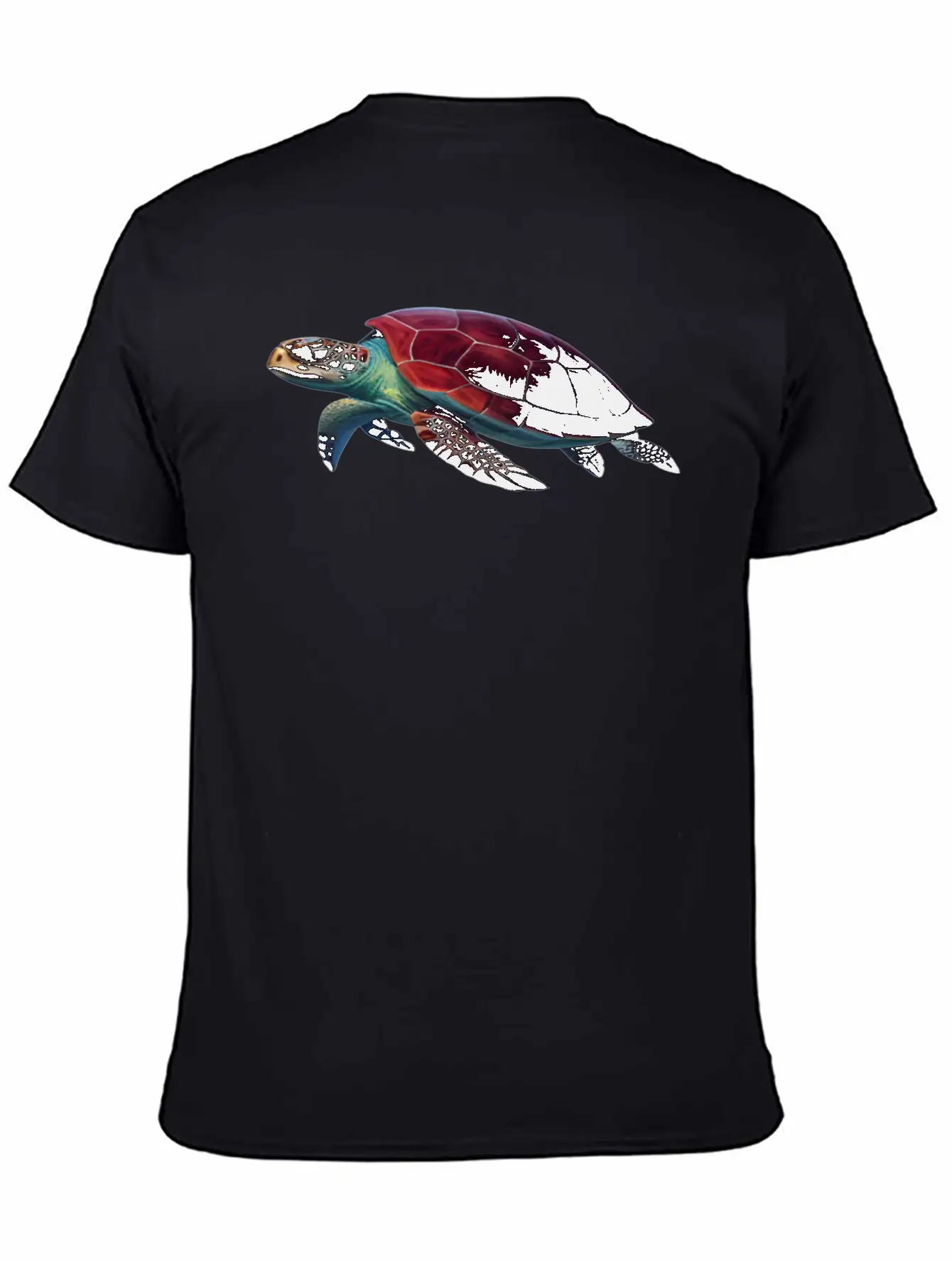 Tribal Sea Turtle Spirit Animal Essential Unisex Summer Tee – Soft Cotton Casual Fit
