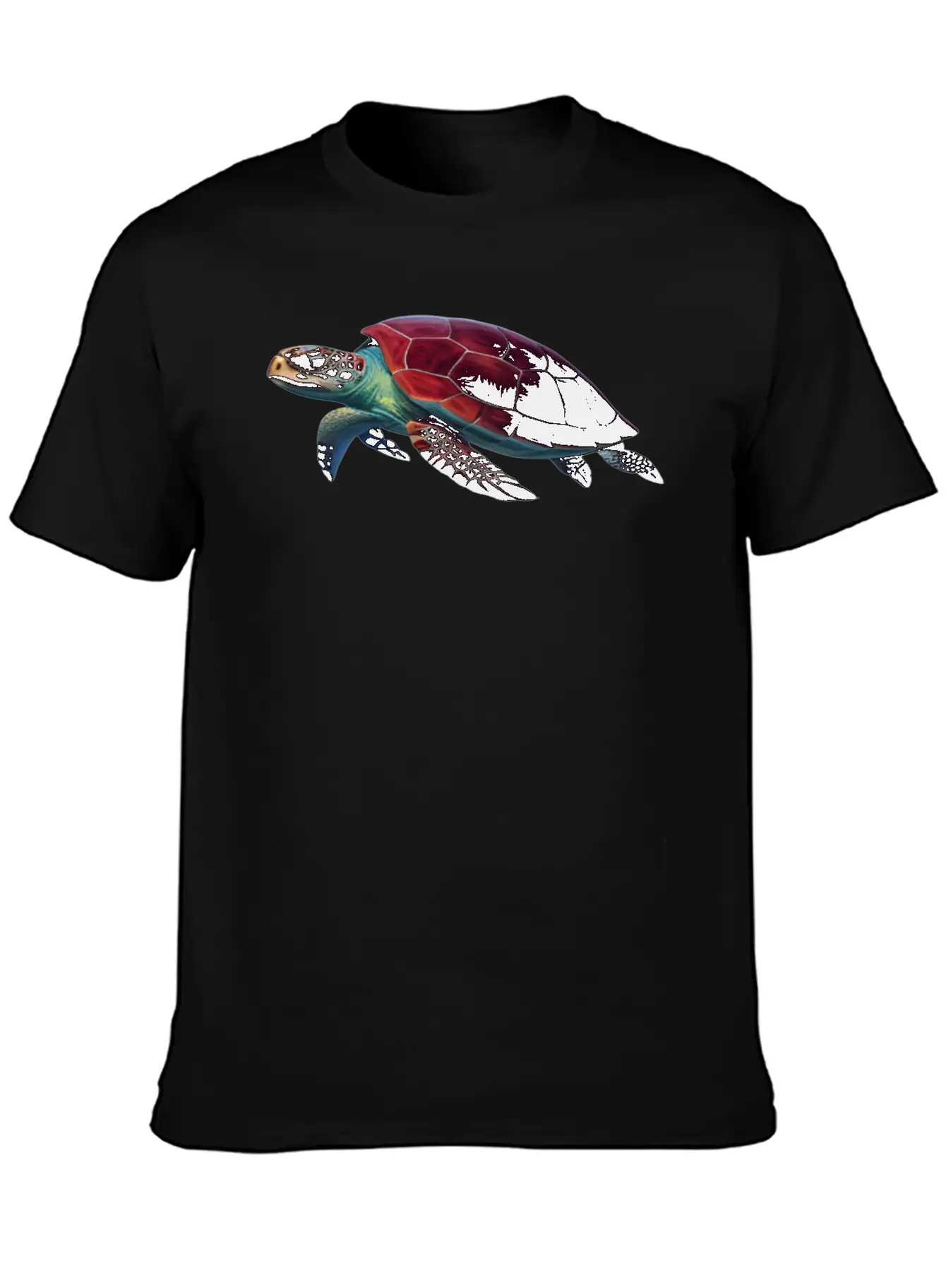 Tribal Sea Turtle Spirit Animal Essential Unisex Summer Tee – Soft Cotton Casual Fit