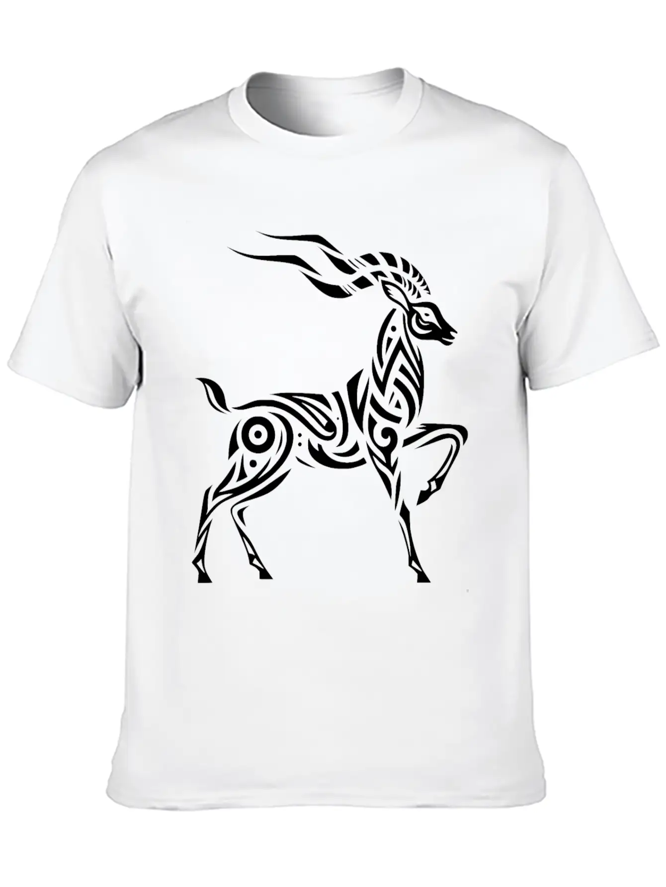 Tribal Thomson's Gazelle Timeless Short Sleeve Tee – Comfy And Minimalist Design