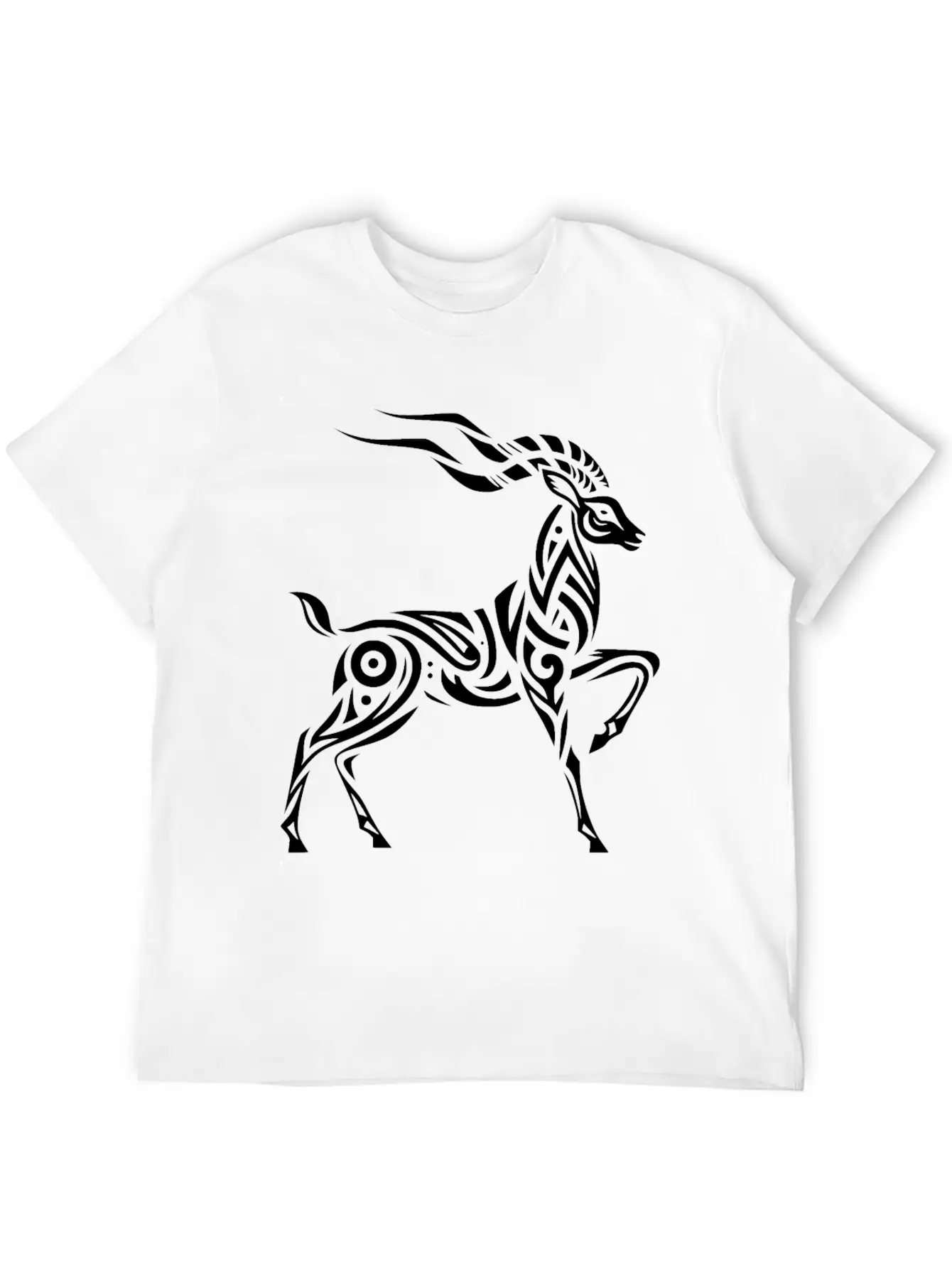 Tribal Thomson's Gazelle Timeless Short Sleeve Tee – Comfy And Minimalist Design