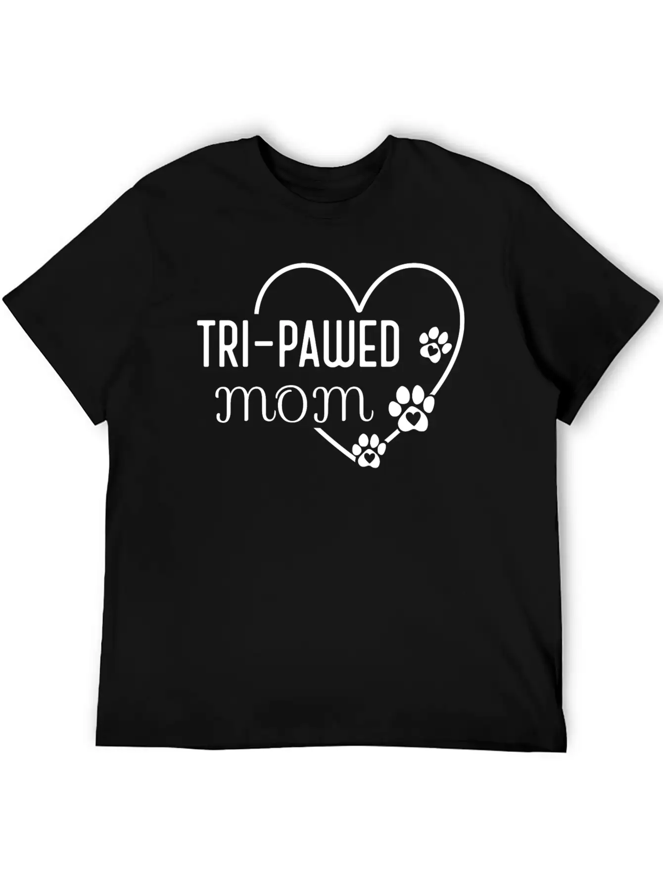 Tripod Mom Dog, Three-legged Dog, Tripawd Puppy Essential Unisex Summer Tee – Soft Cotton Casual Fit