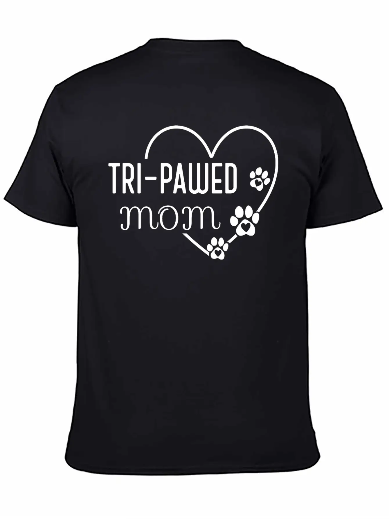 Tripod Mom Dog, Three-legged Dog, Tripawd Puppy Essential Unisex Summer Tee – Soft Cotton Casual Fit