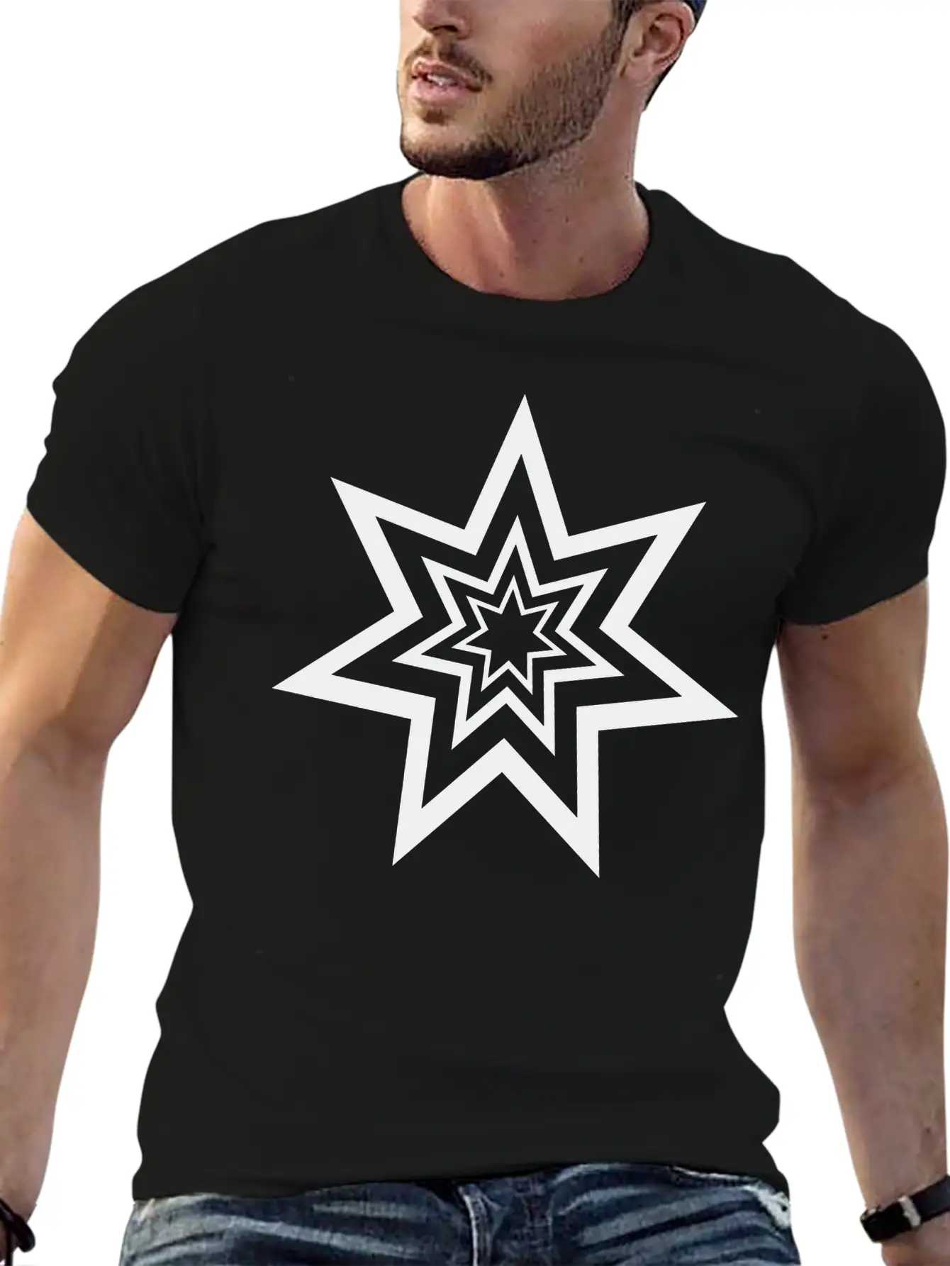 TriSept-4k-4-2-1ratio Basic Graphic T-Shirt – Daily Comfort In Soft Cotton